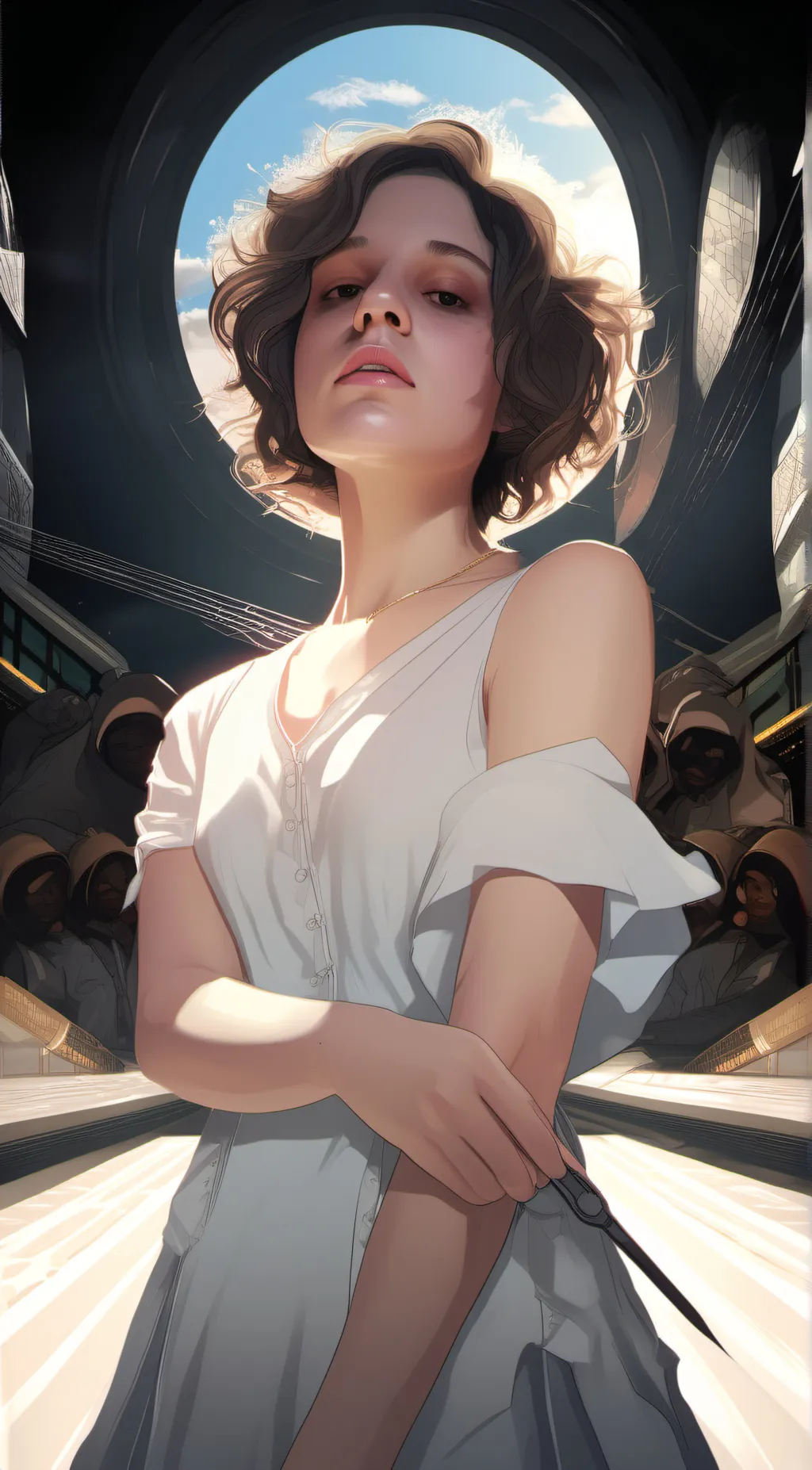 ai character: Hayley background