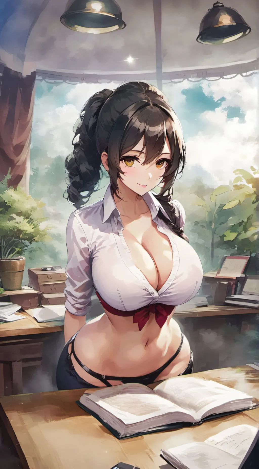 ai character: Sophia background