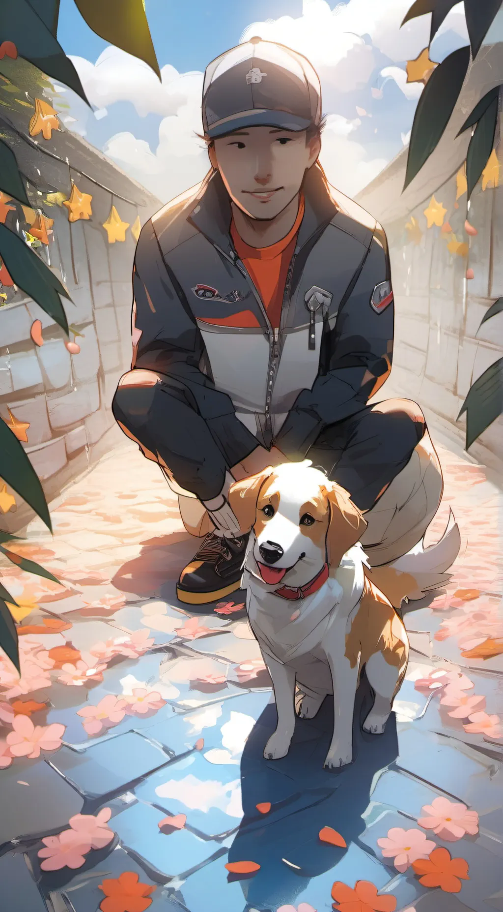 ai character: your pet dog background