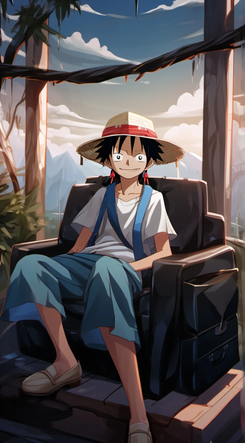 Talkie AI - Chat with monkey D Luffy