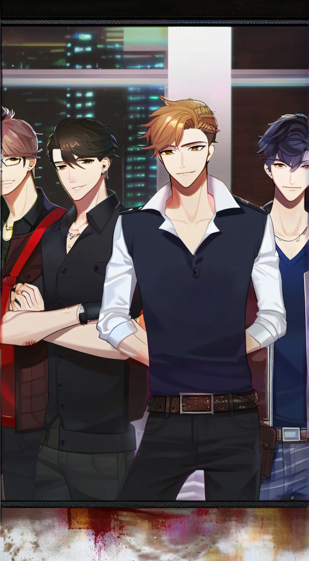 ai character: Zion, Ethan, Riku background