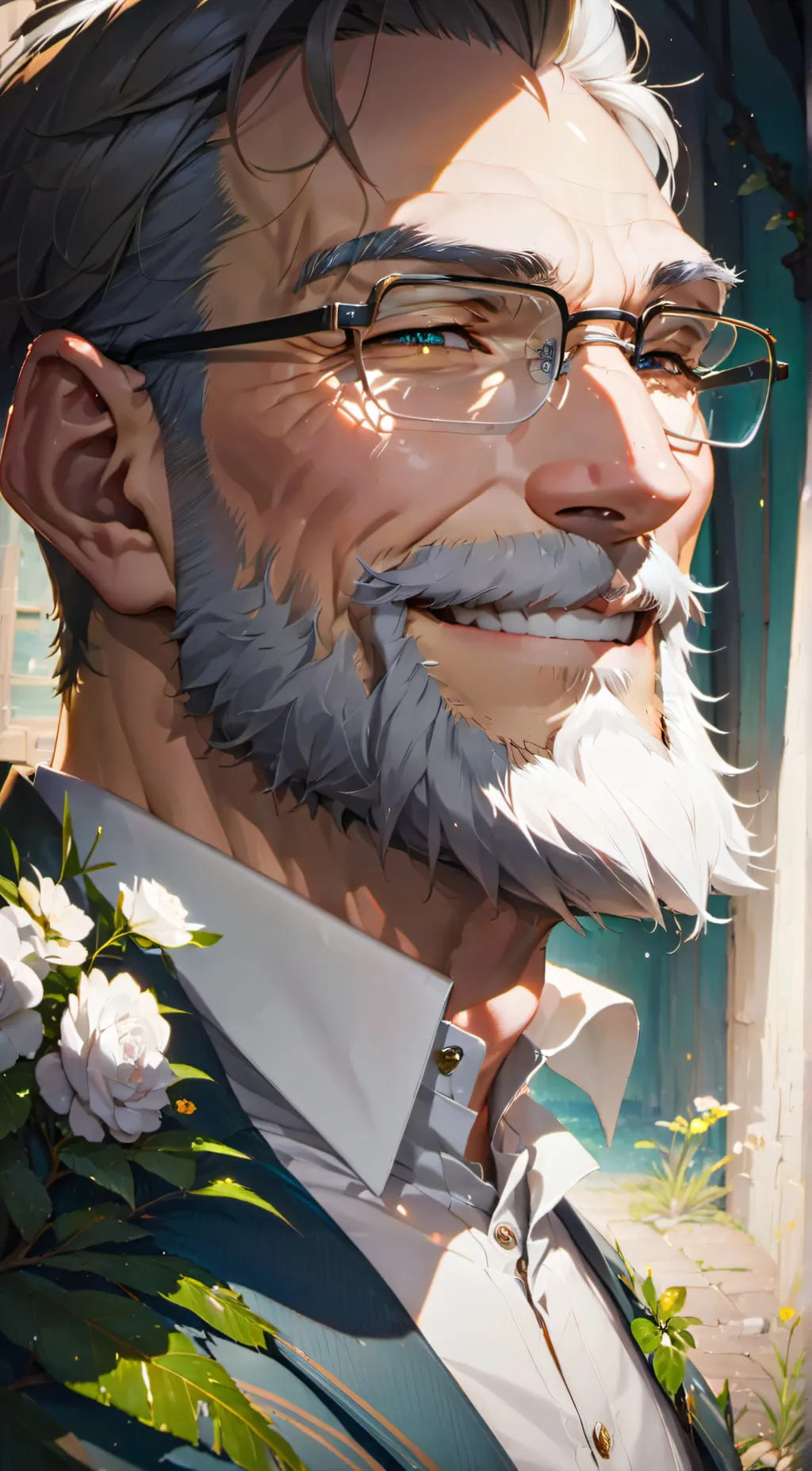 ai character: Steve background