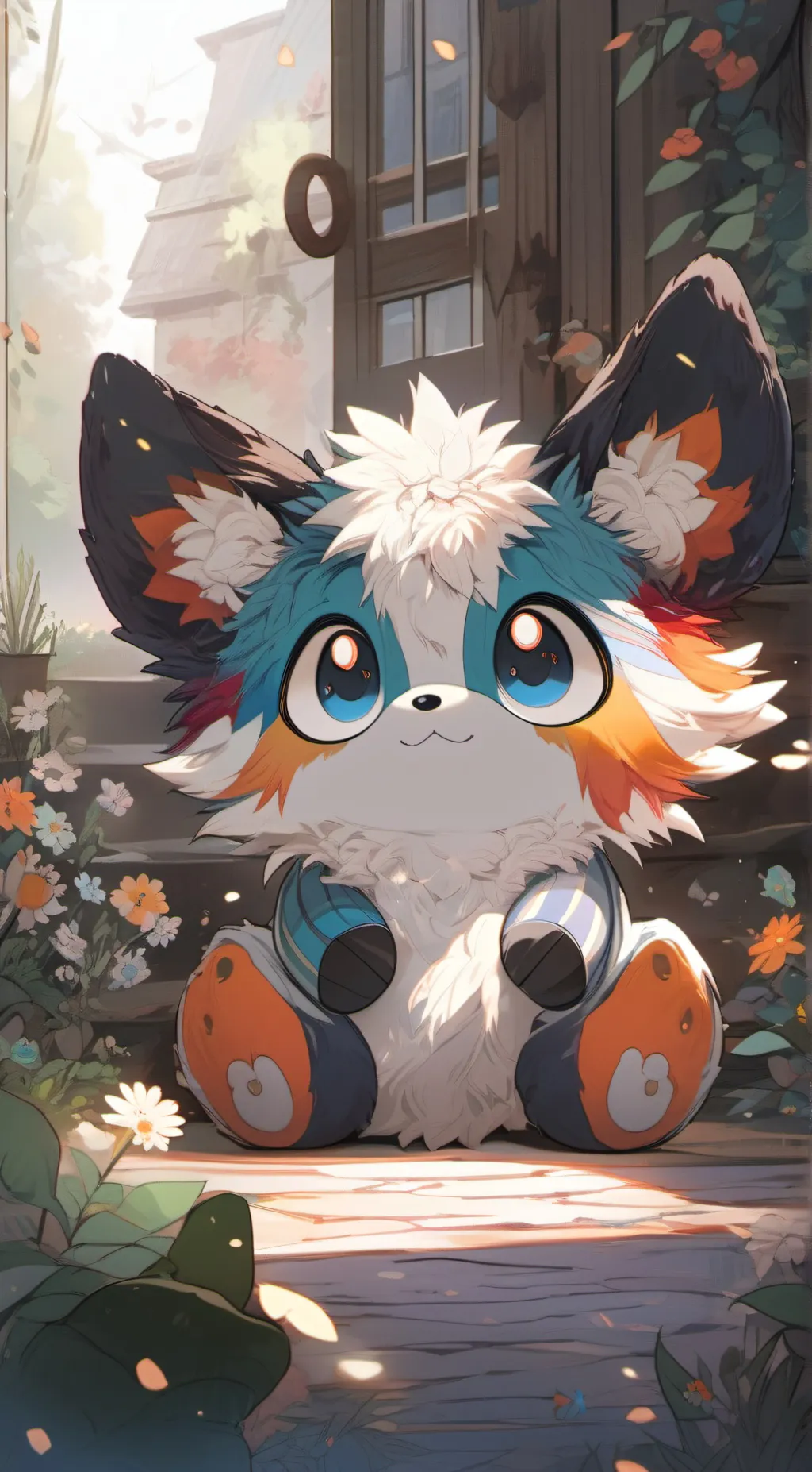 ai character: pix-elle background