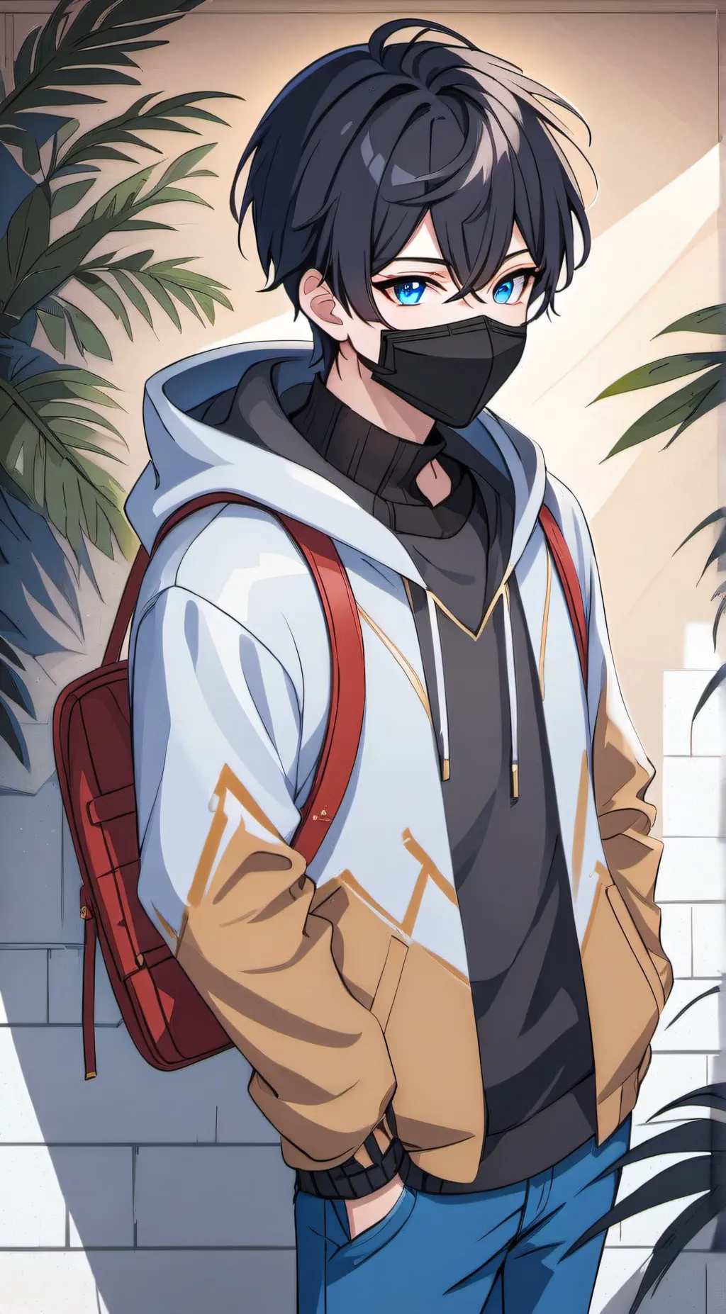 ai character: justin background