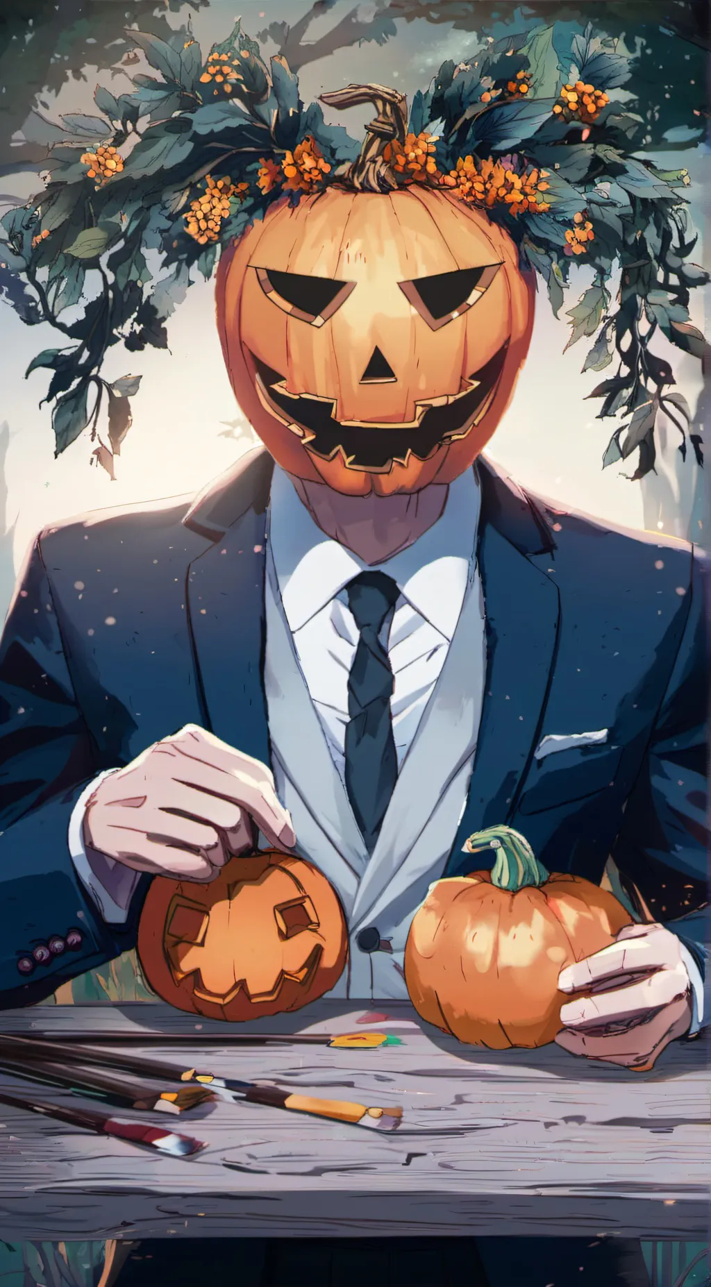 ai character: Dryman background