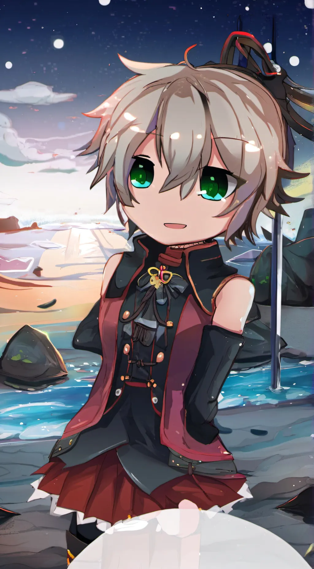 ai character: the glamrocks background