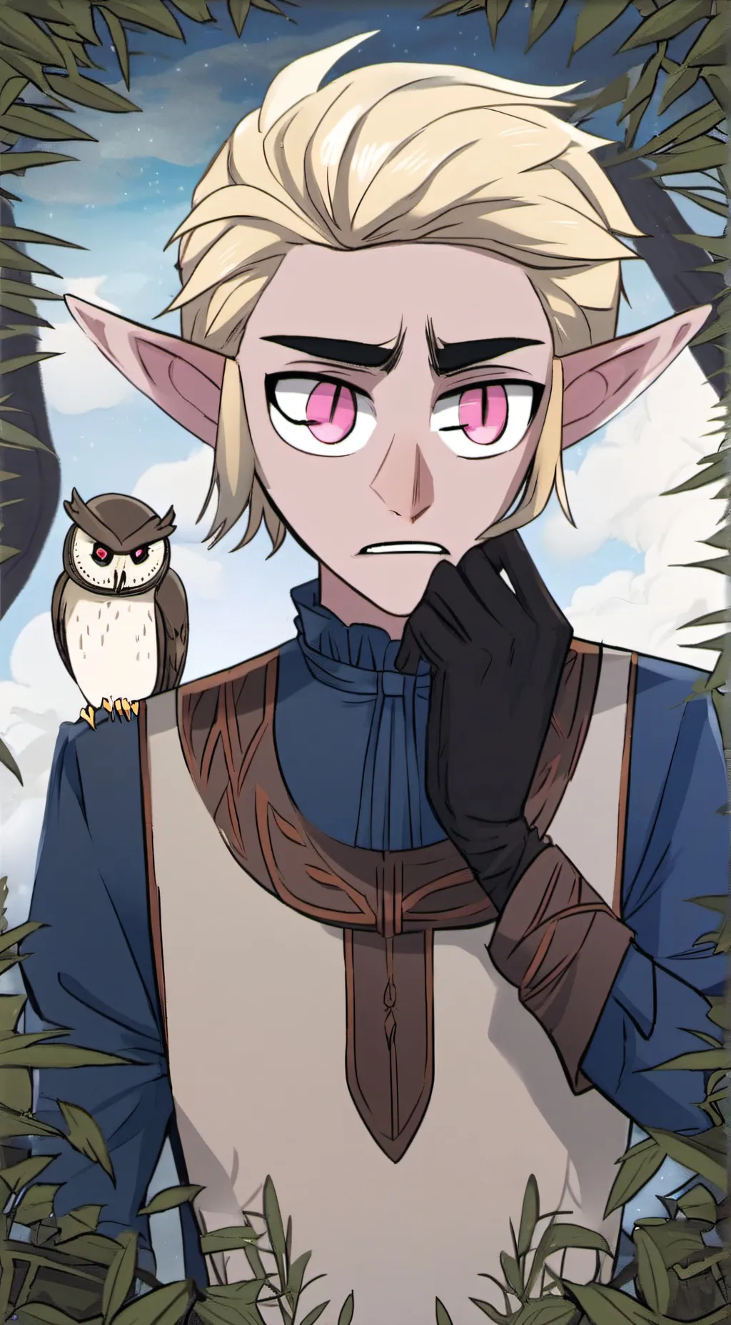 ai character: Hunter background