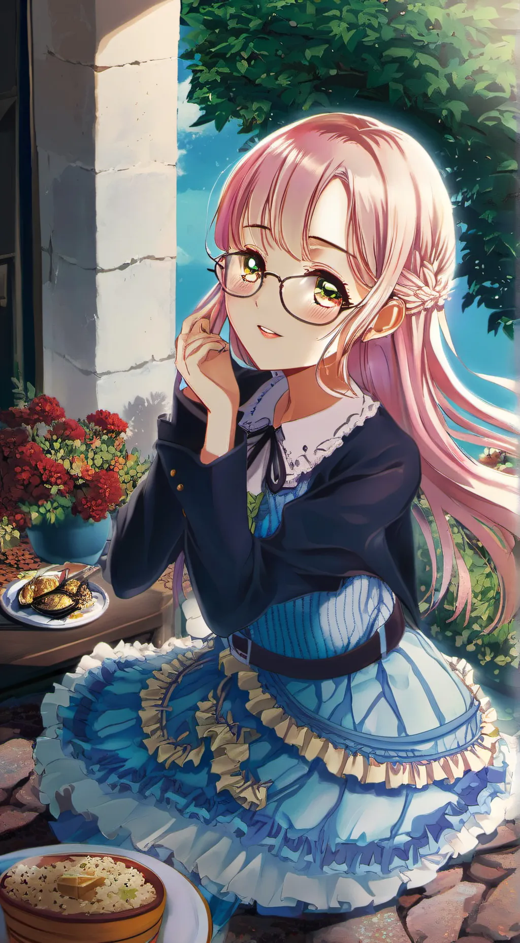 ai character: Mitsuki background