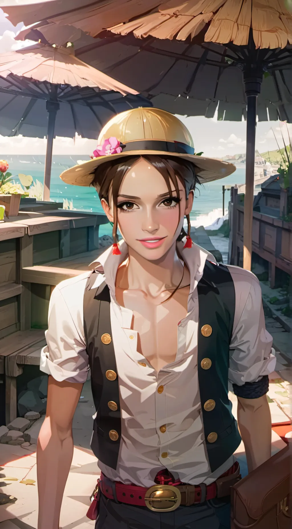 ai character: luffys sis background