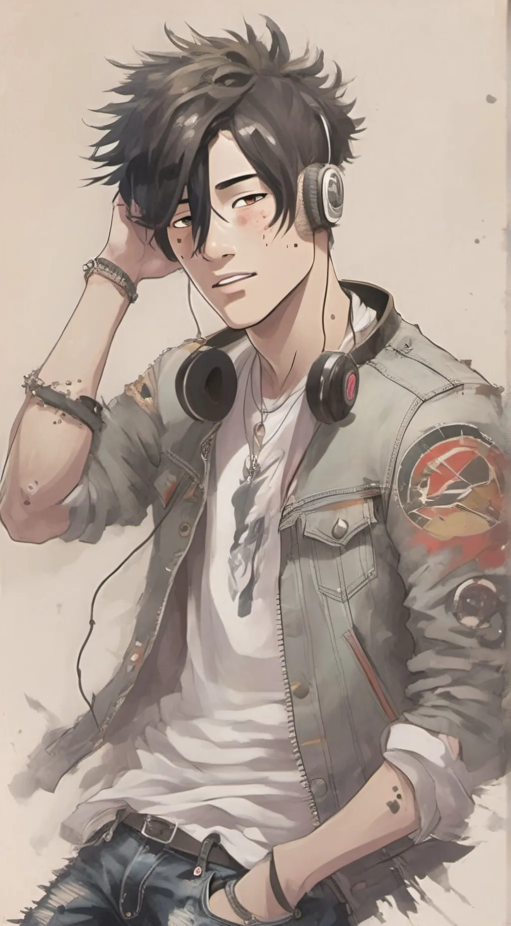 ai character: Ray background