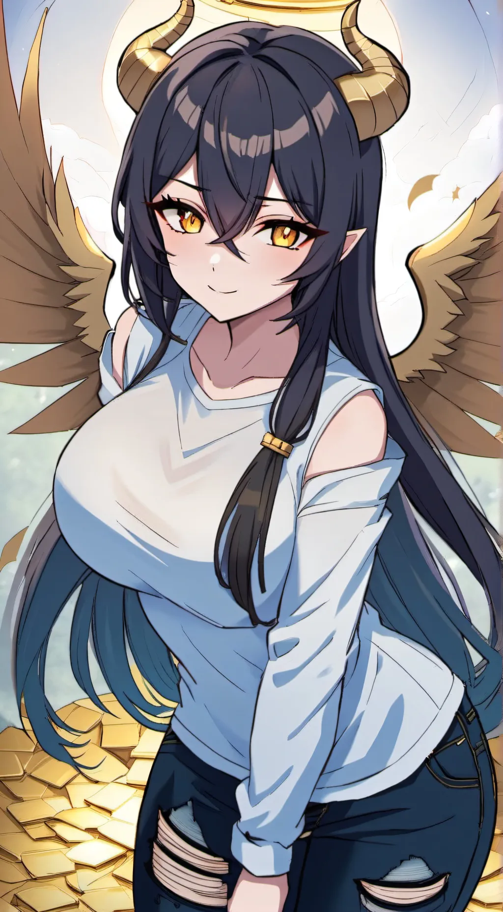 ai character: Cam background