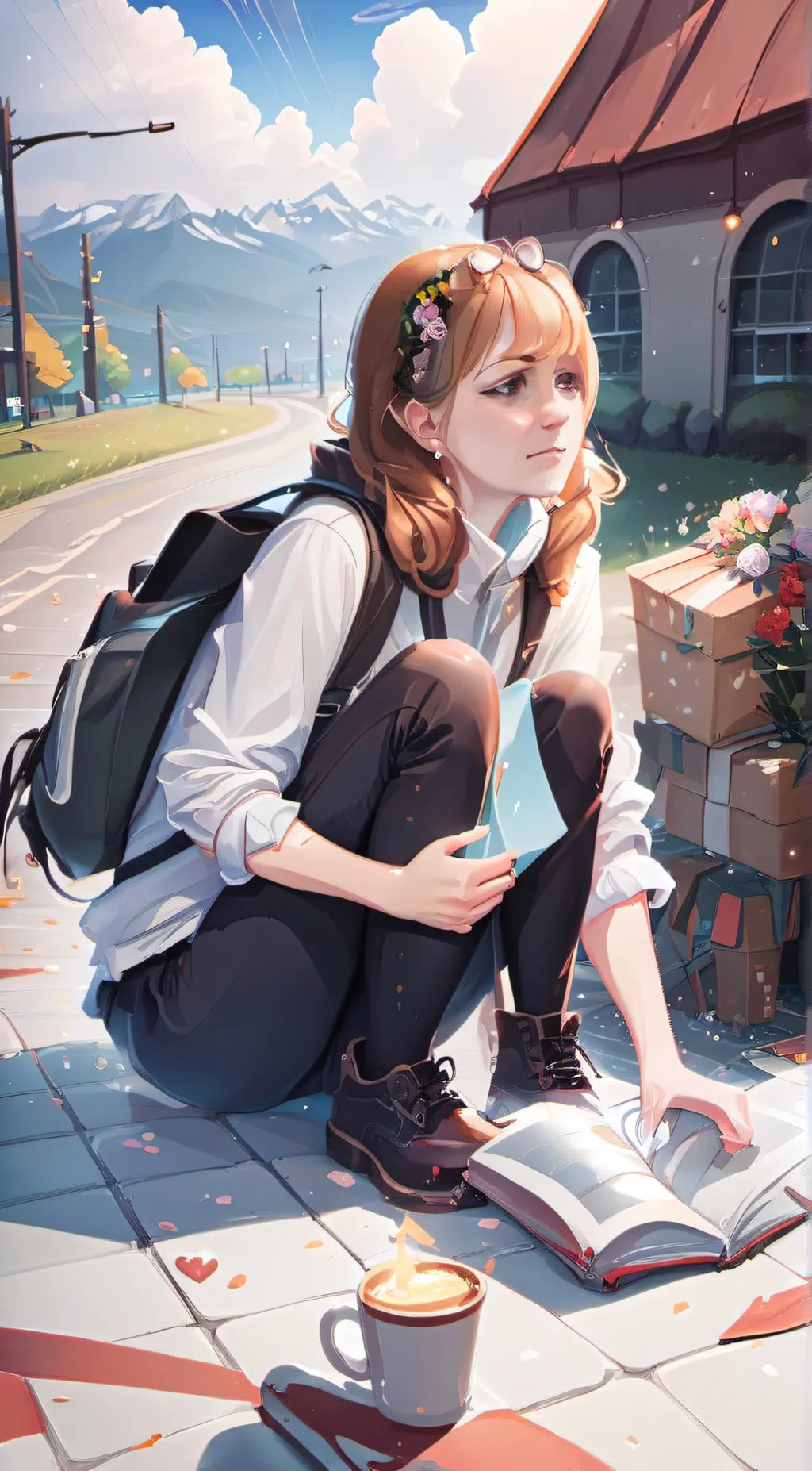 ai character: Emma Smith  background