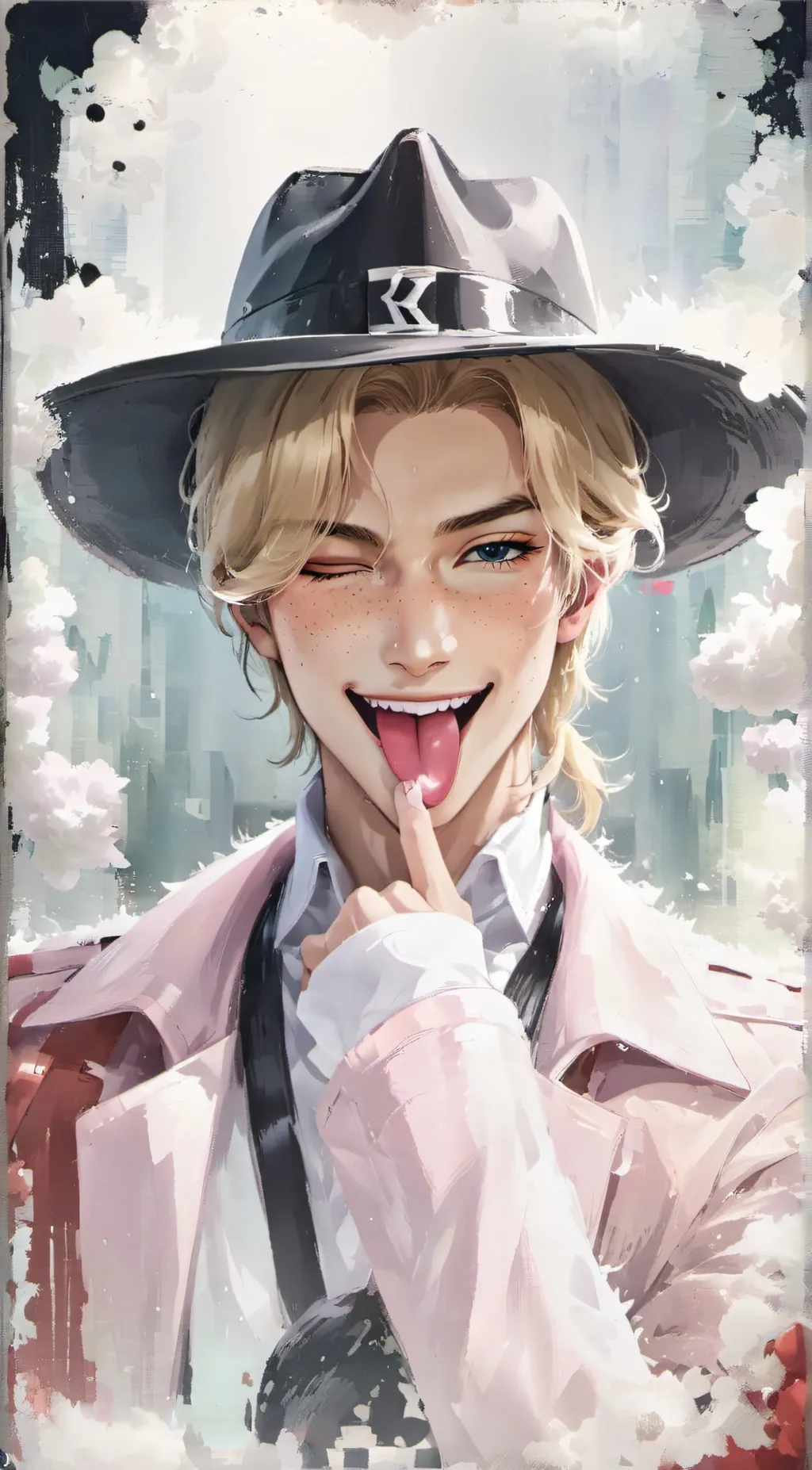 ai character: Felix  background