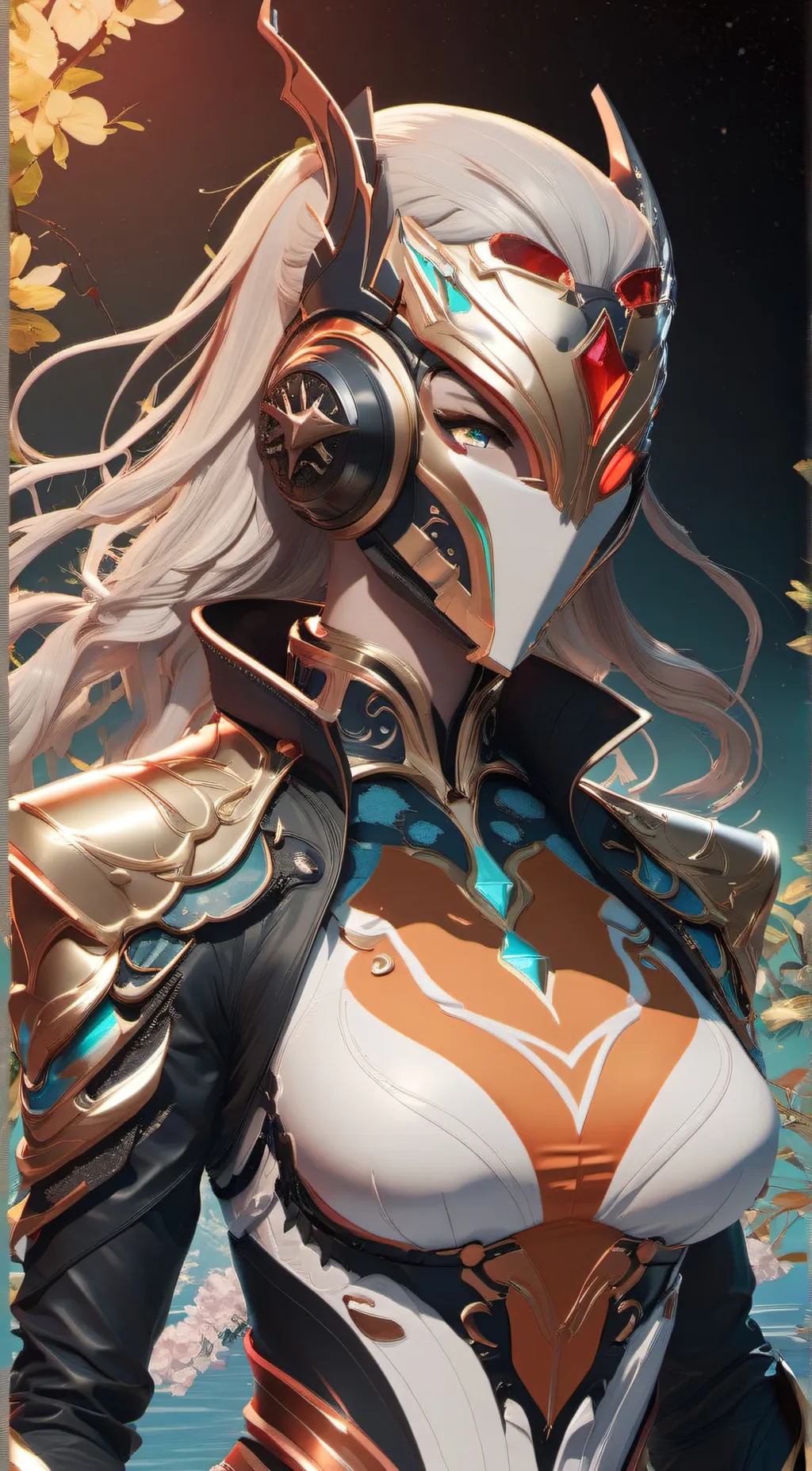 ai character: kara  background