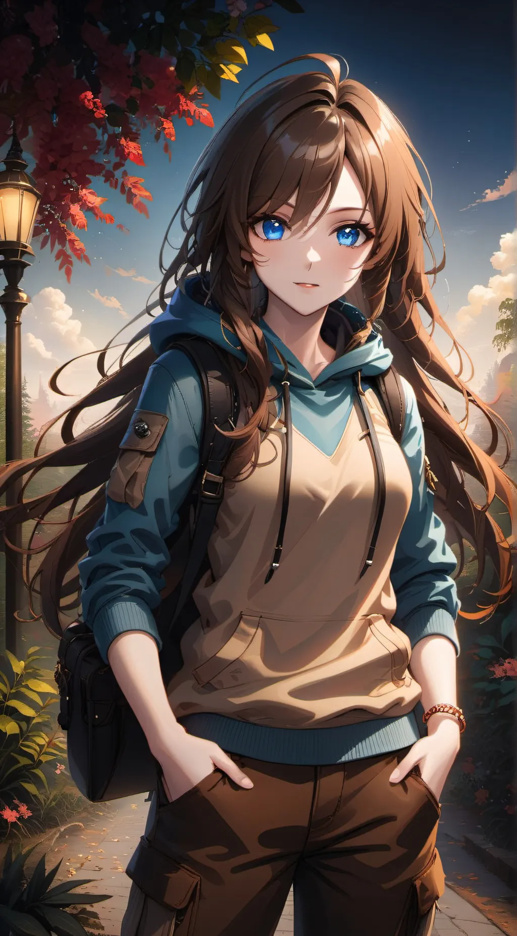 ai character: Skye background