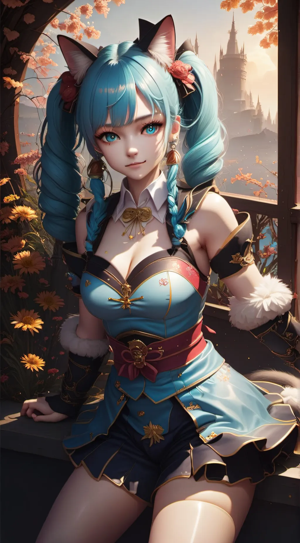 ai character: squishpika  background