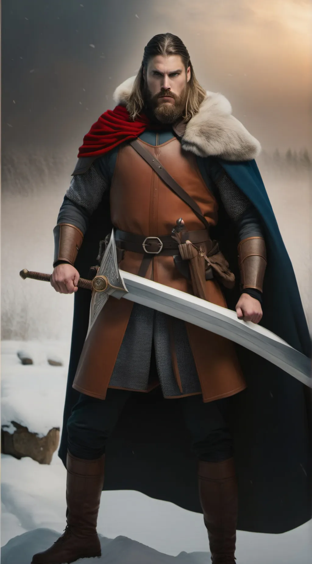 ai character:  Sir Aric background