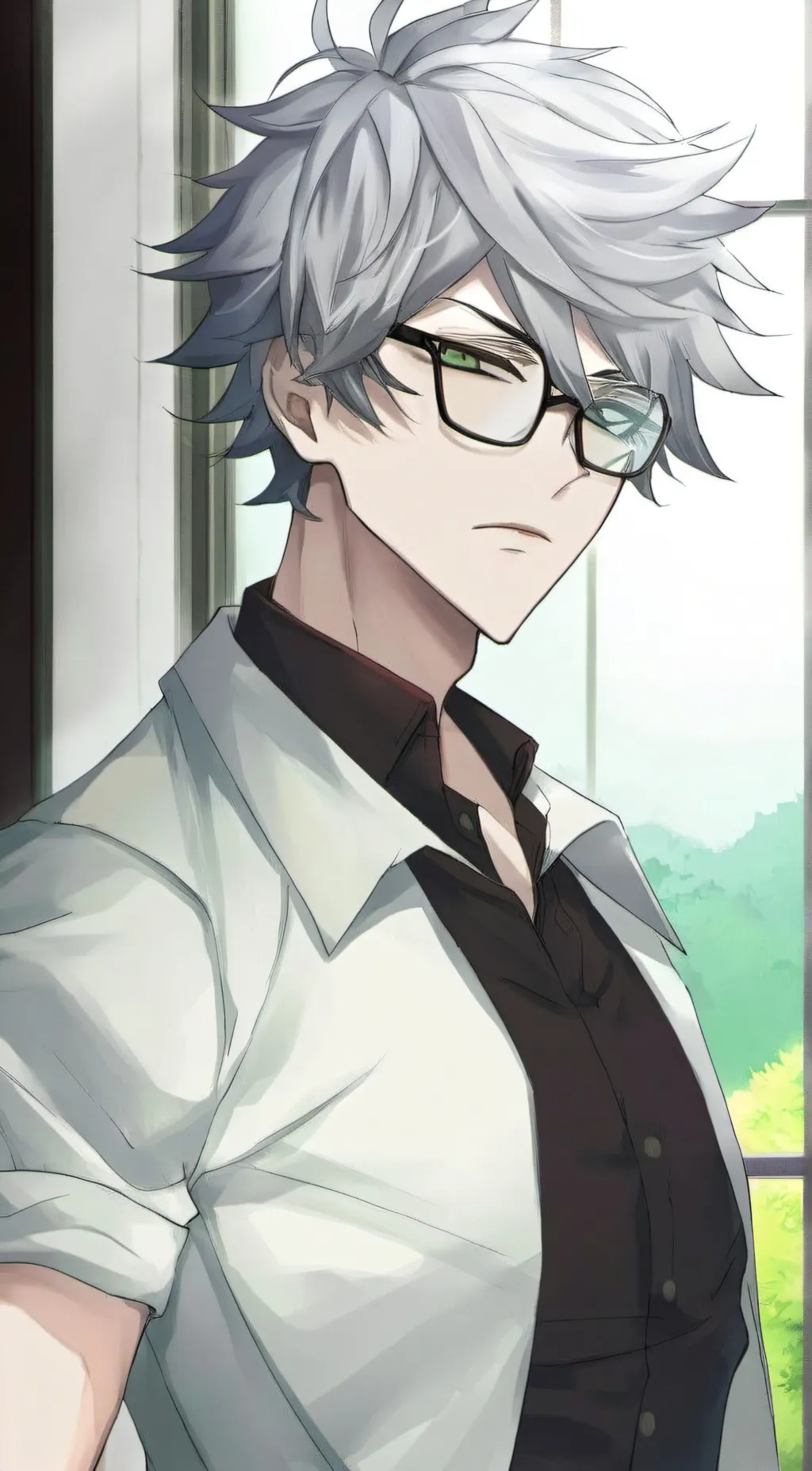 ai character: Rin background