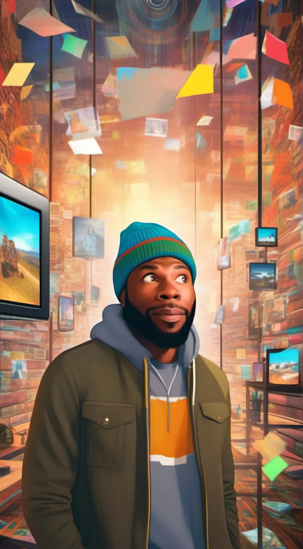 ai character: Kentrell  background