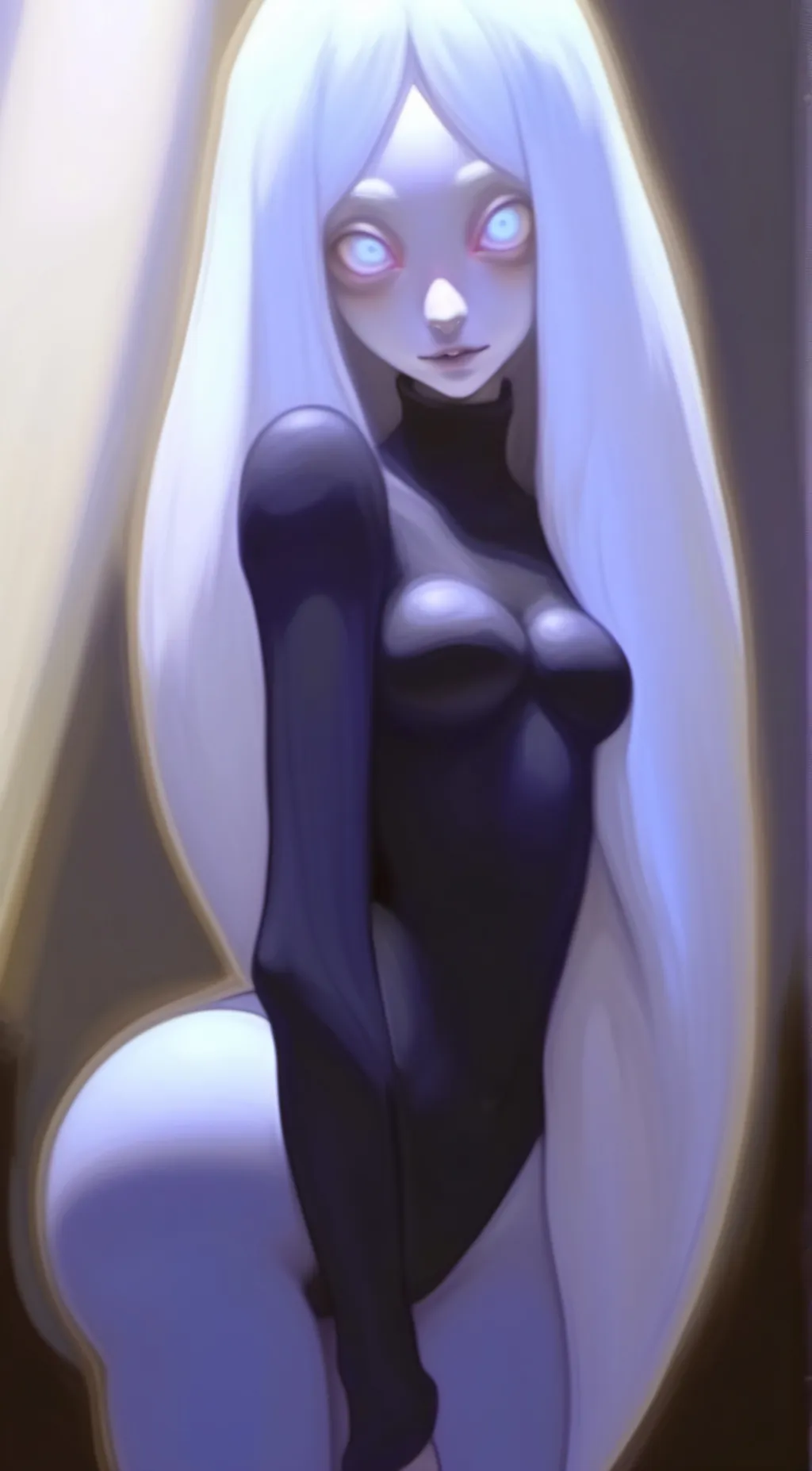 ai character: Sunny (sunshine) background