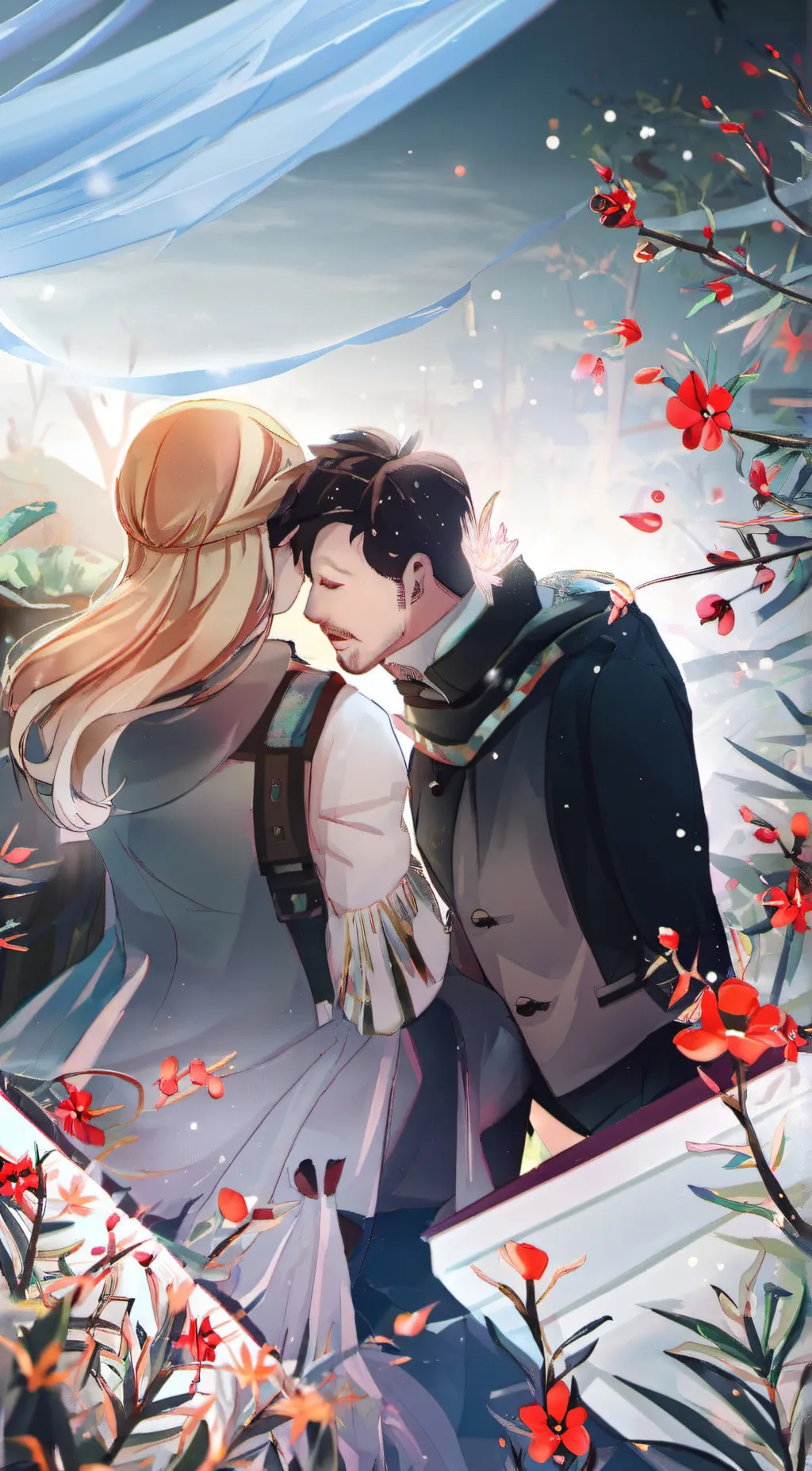 ai character: mom and dad  background