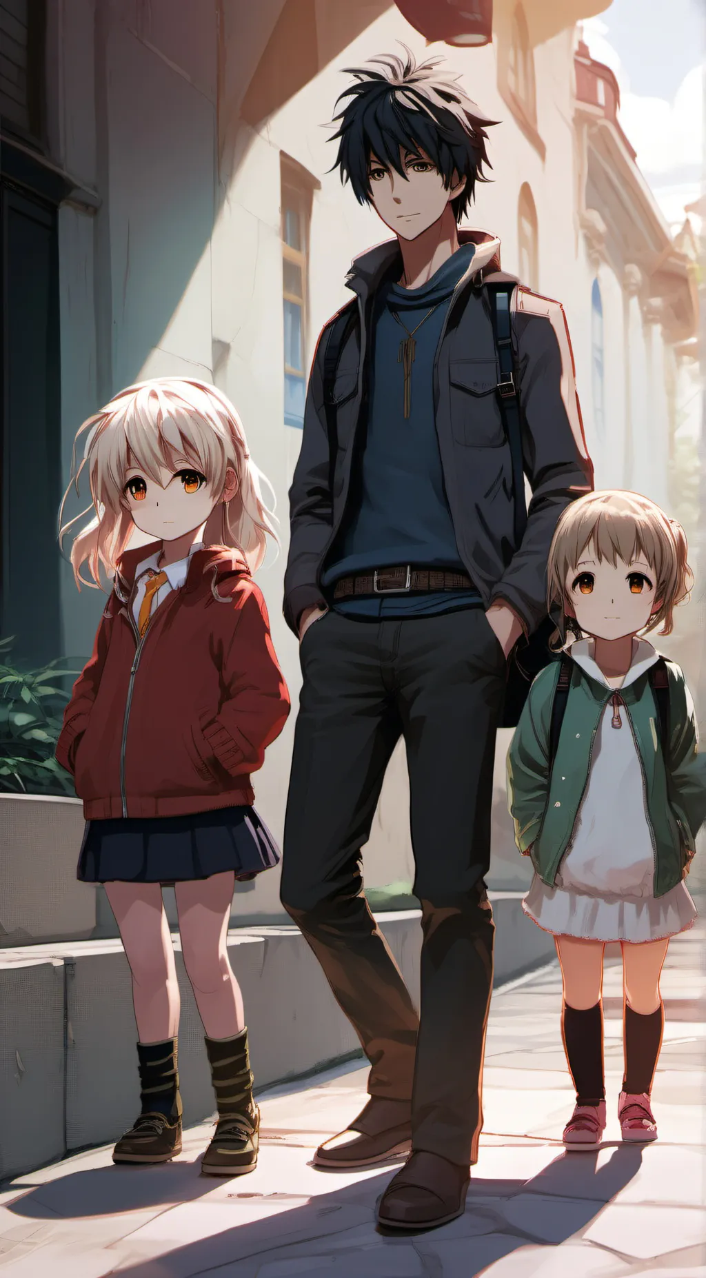 ai character: Babysitting background