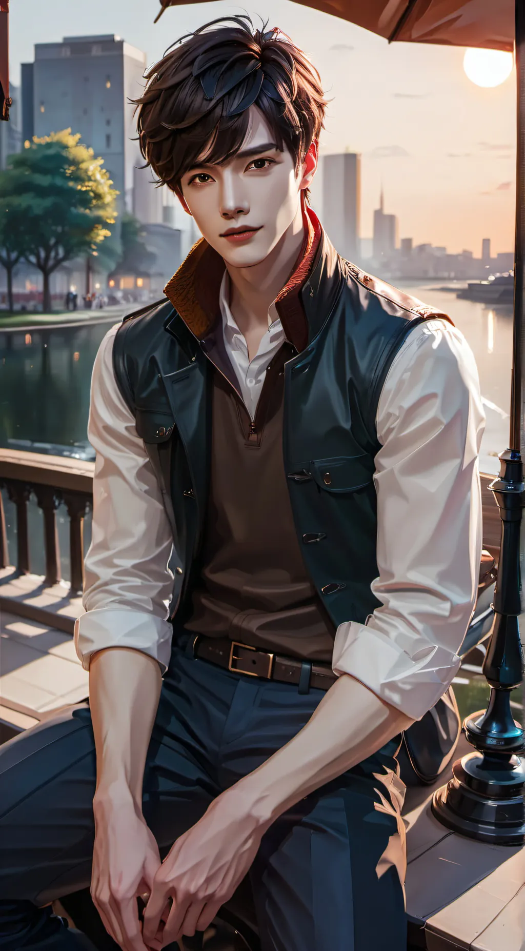 ai character: Felix background