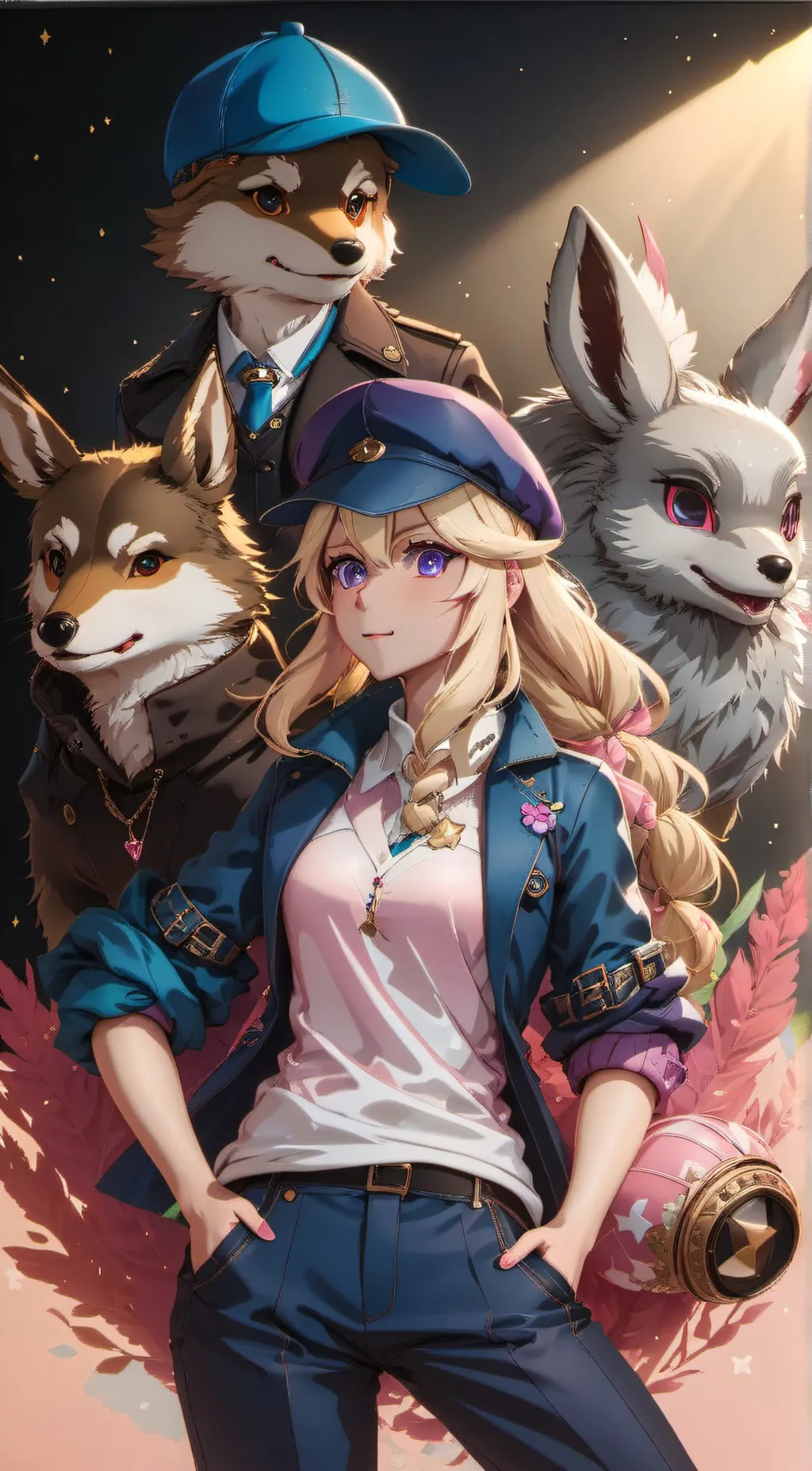 ai character: katie afton background