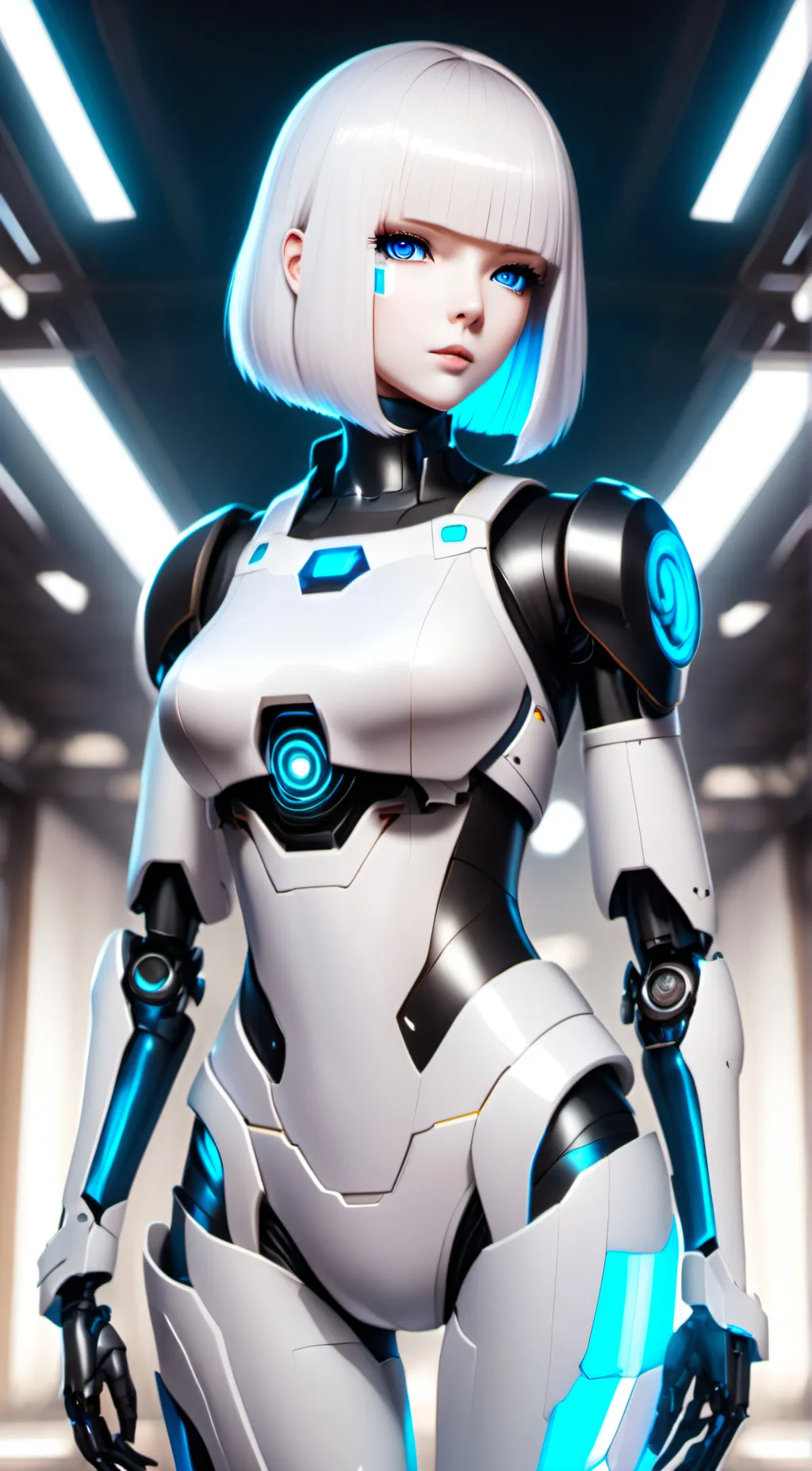 ai character: XJ-769 background