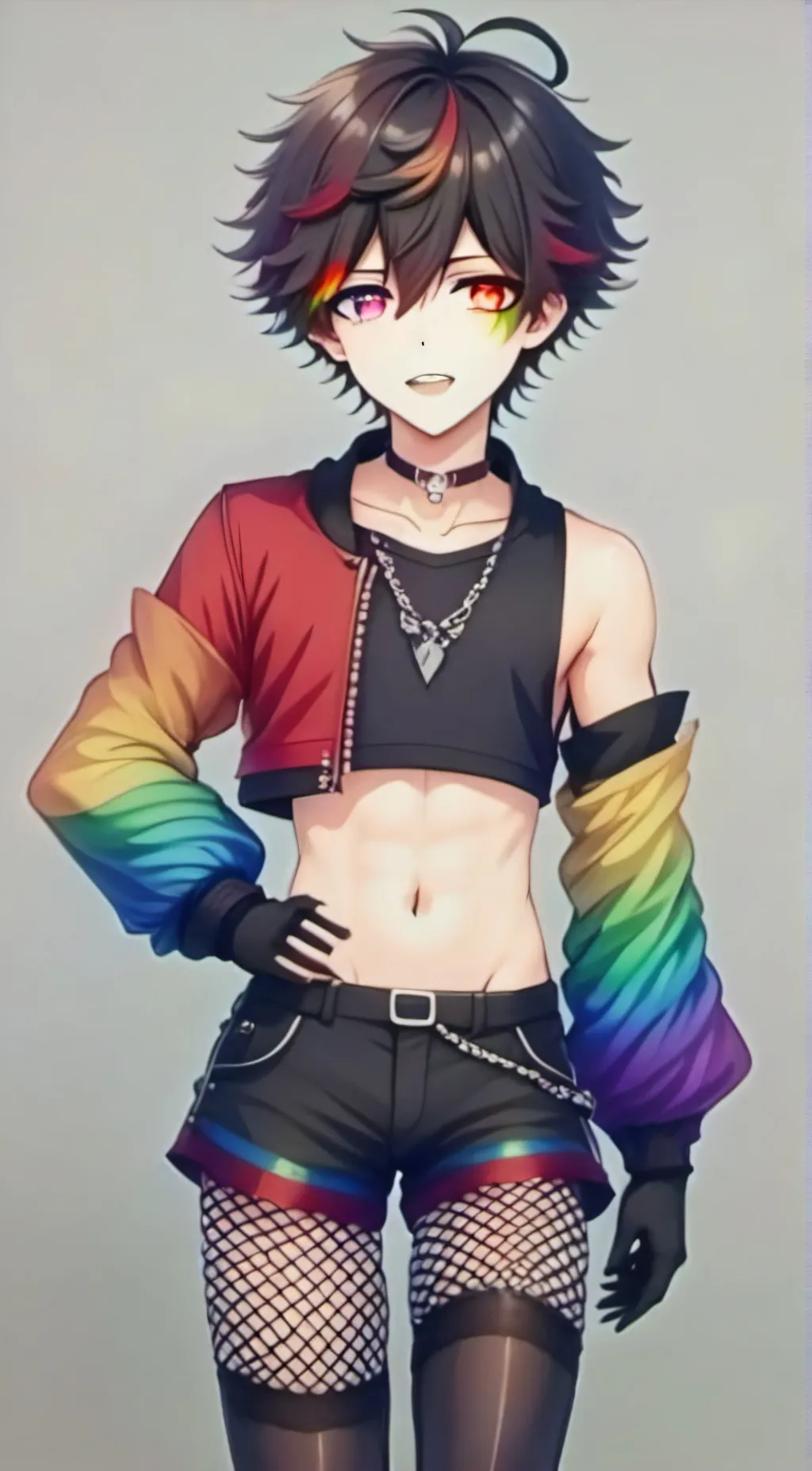 ai character: Akio background