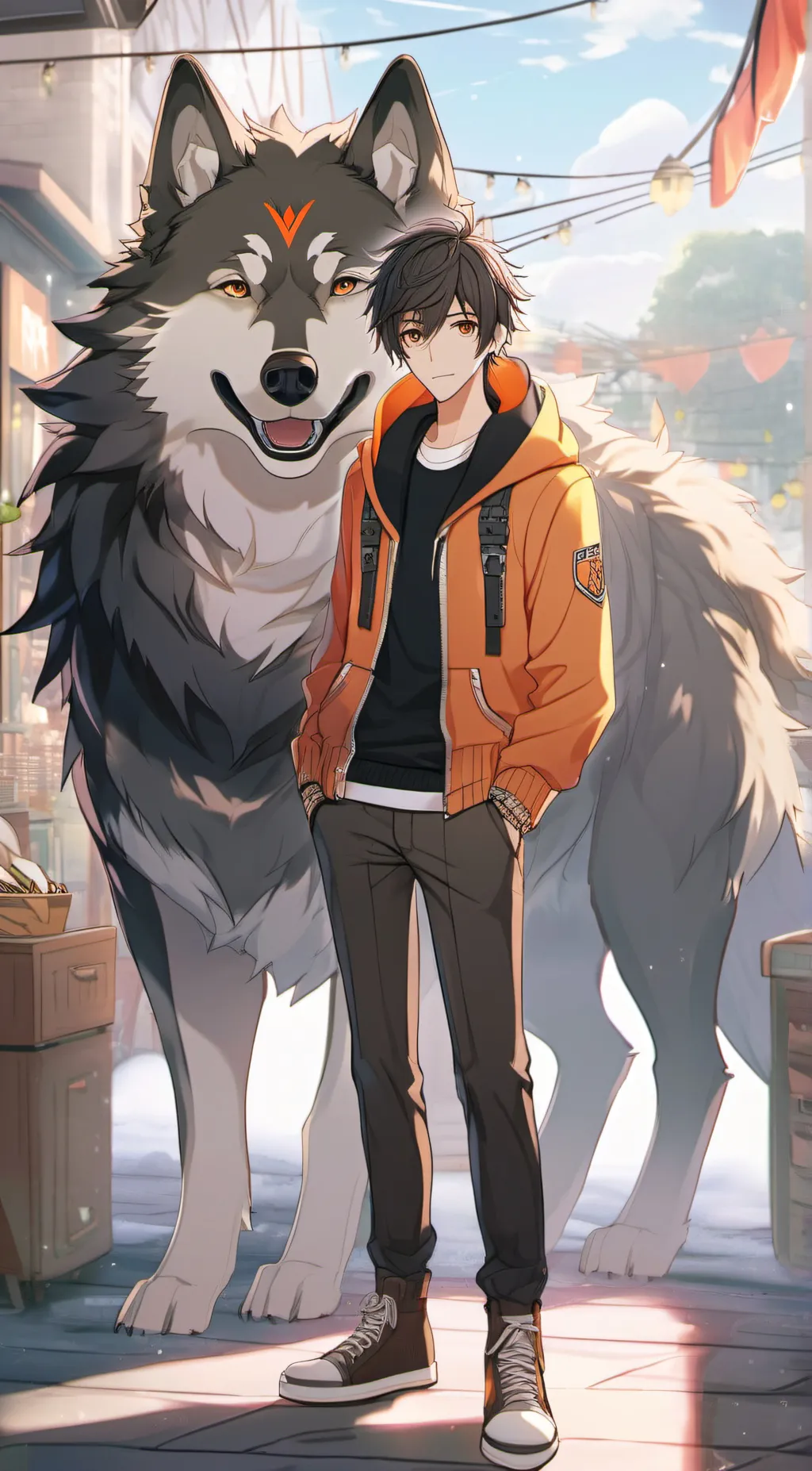 ai character: Jake background