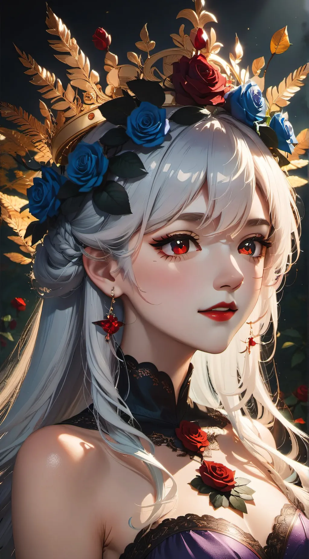 ai character: Luna  background