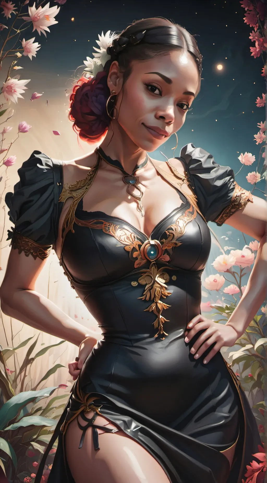 ai character: Ella background