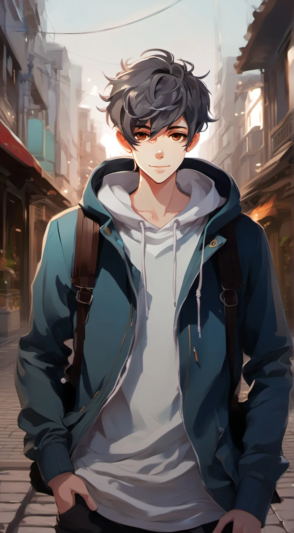 ai character: Kenji Yamamoto  background