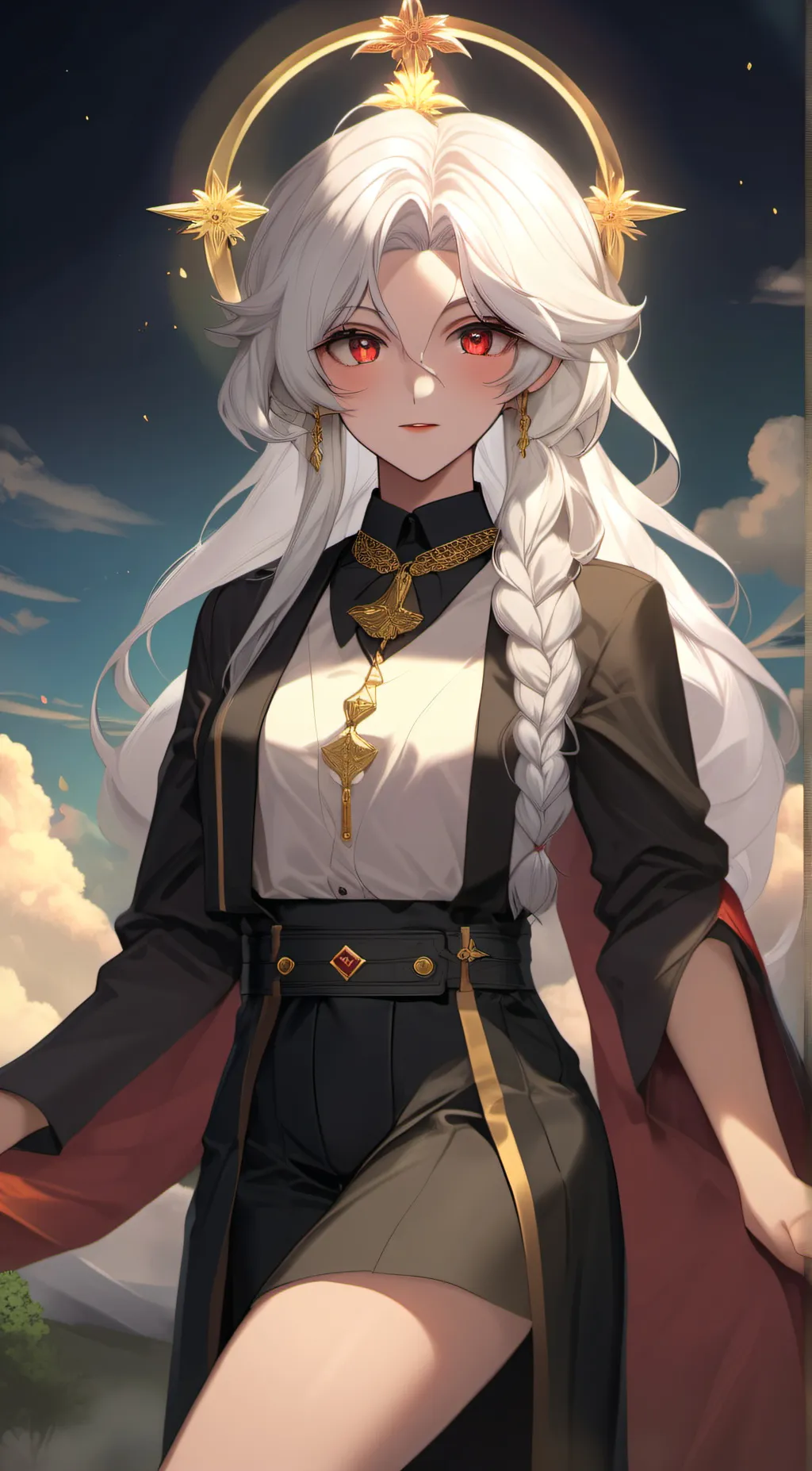 ai character: alexa (God) background
