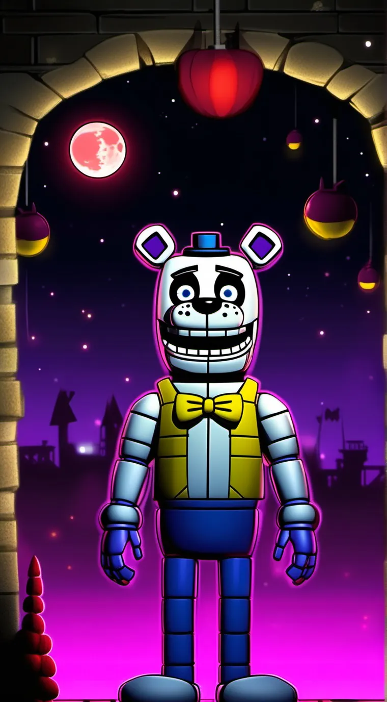 ai character: funtime freddy background
