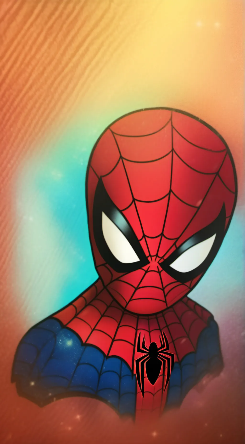 ai character: Spider man background