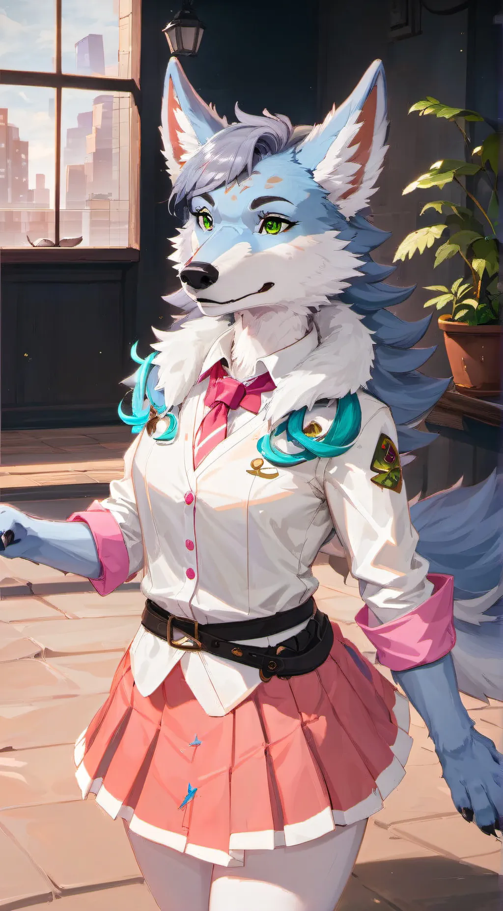 ai character: Minx background