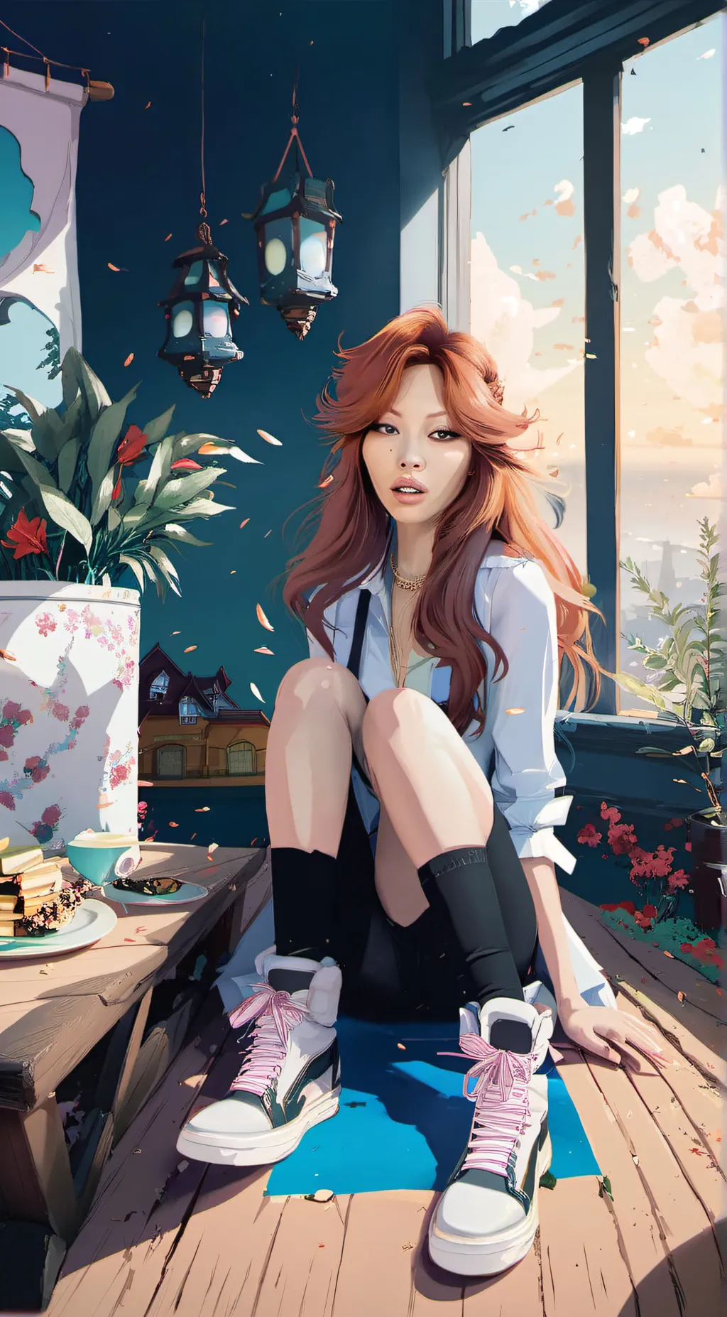 ai character: Zeira background