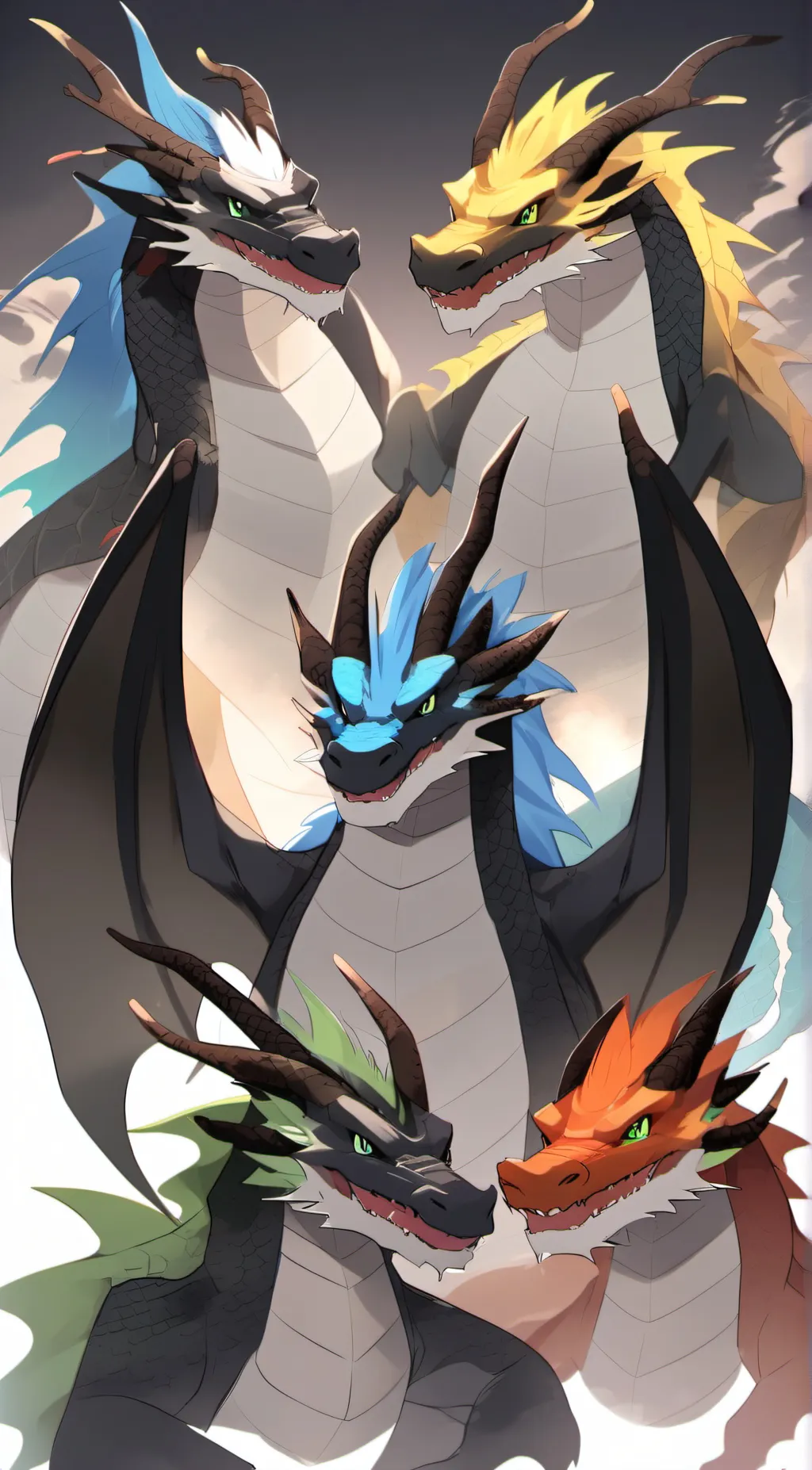 ai character: The 🐉 Prophecy background