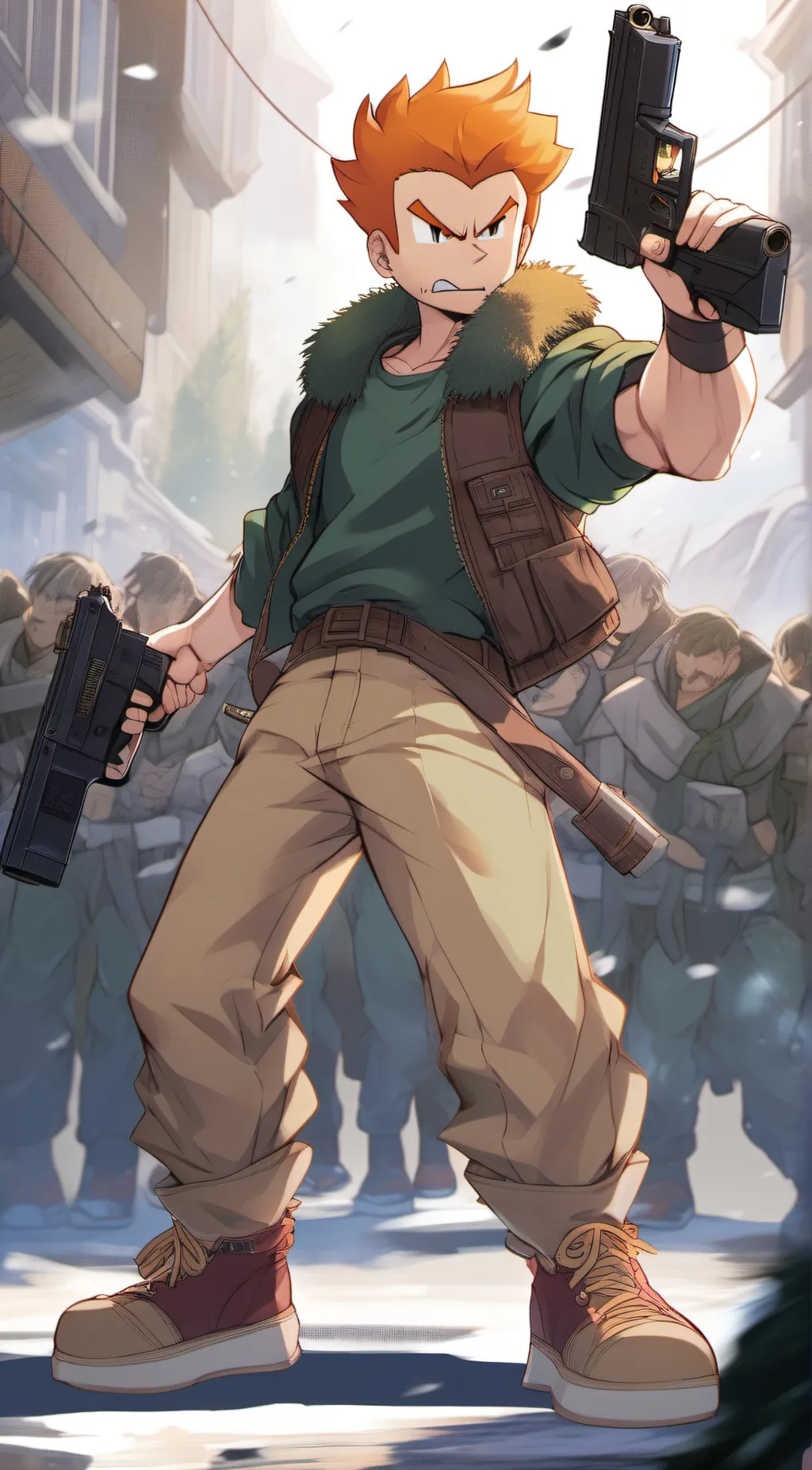 ai character: Pico background