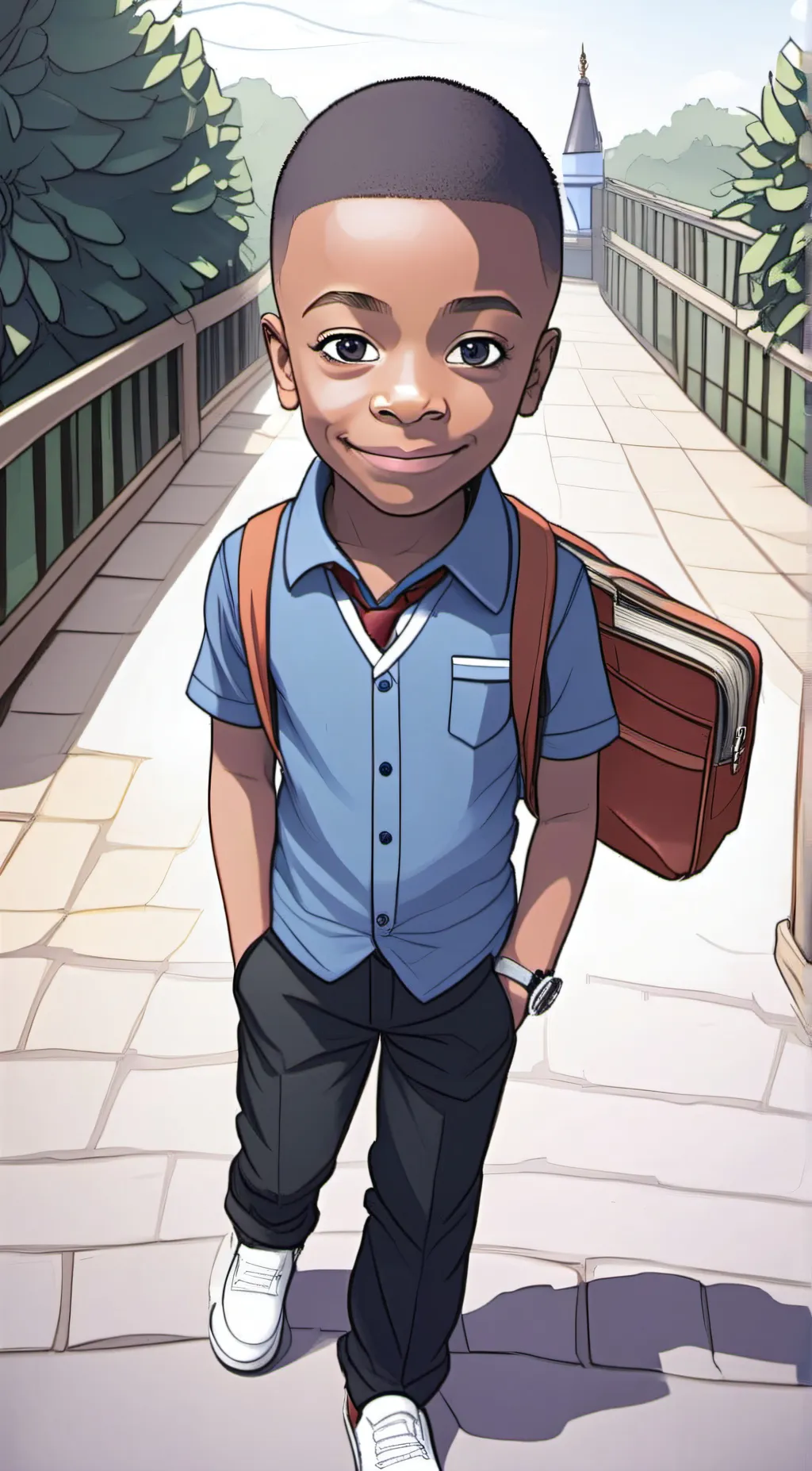 ai character: rich dd background