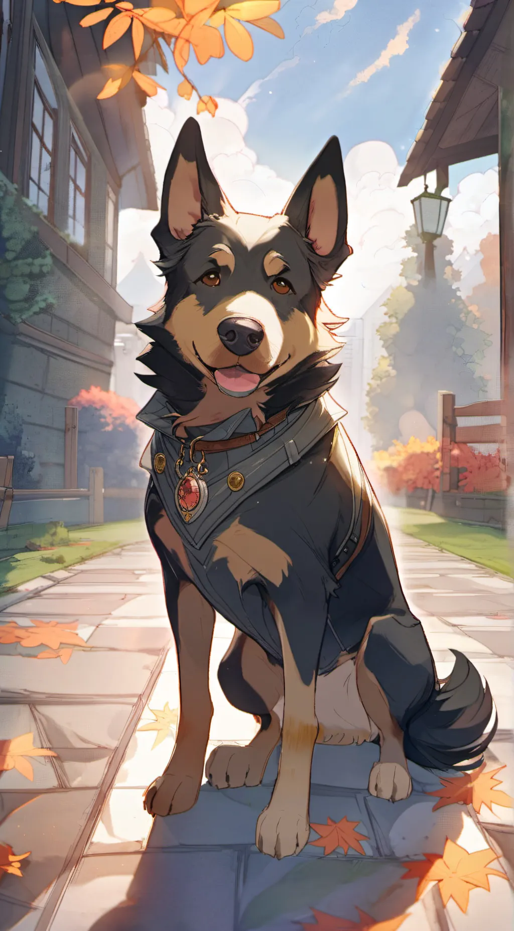 ai character: Axel background