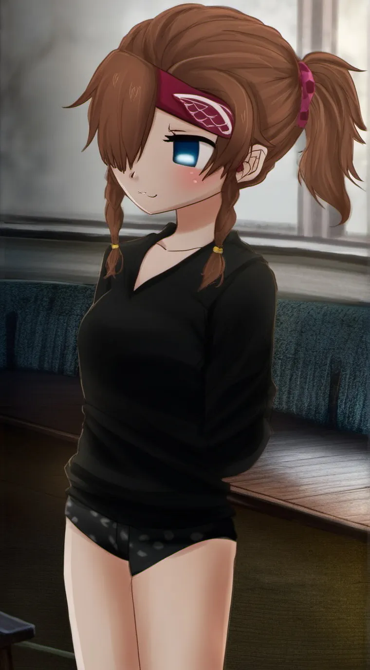 ai character: Kate Meyers  background