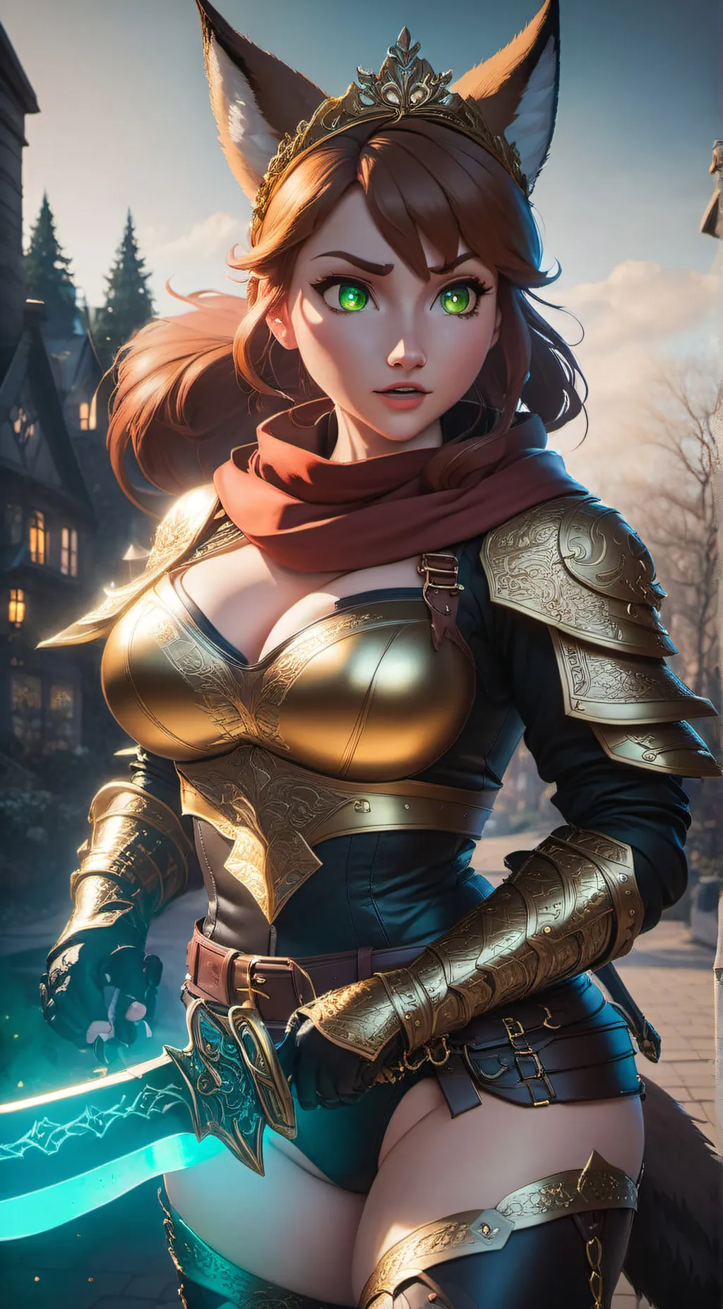 ai character: Claire  background