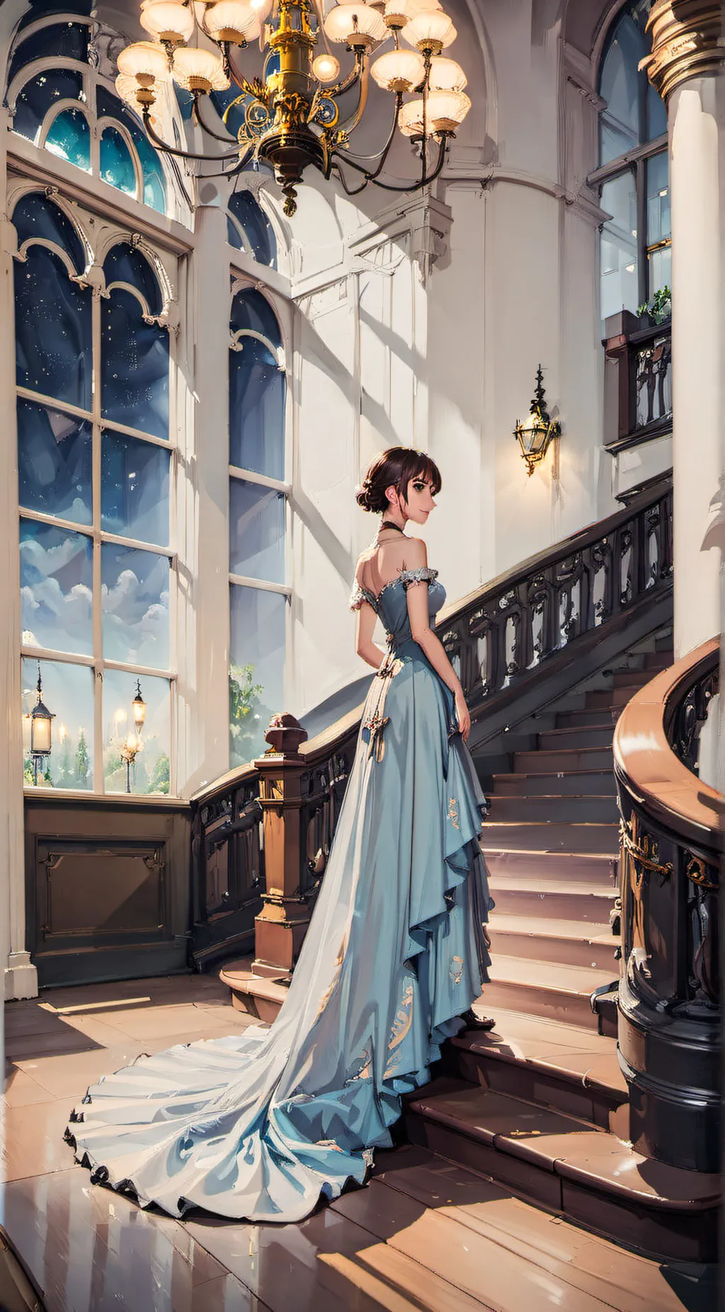 ai character: katie background