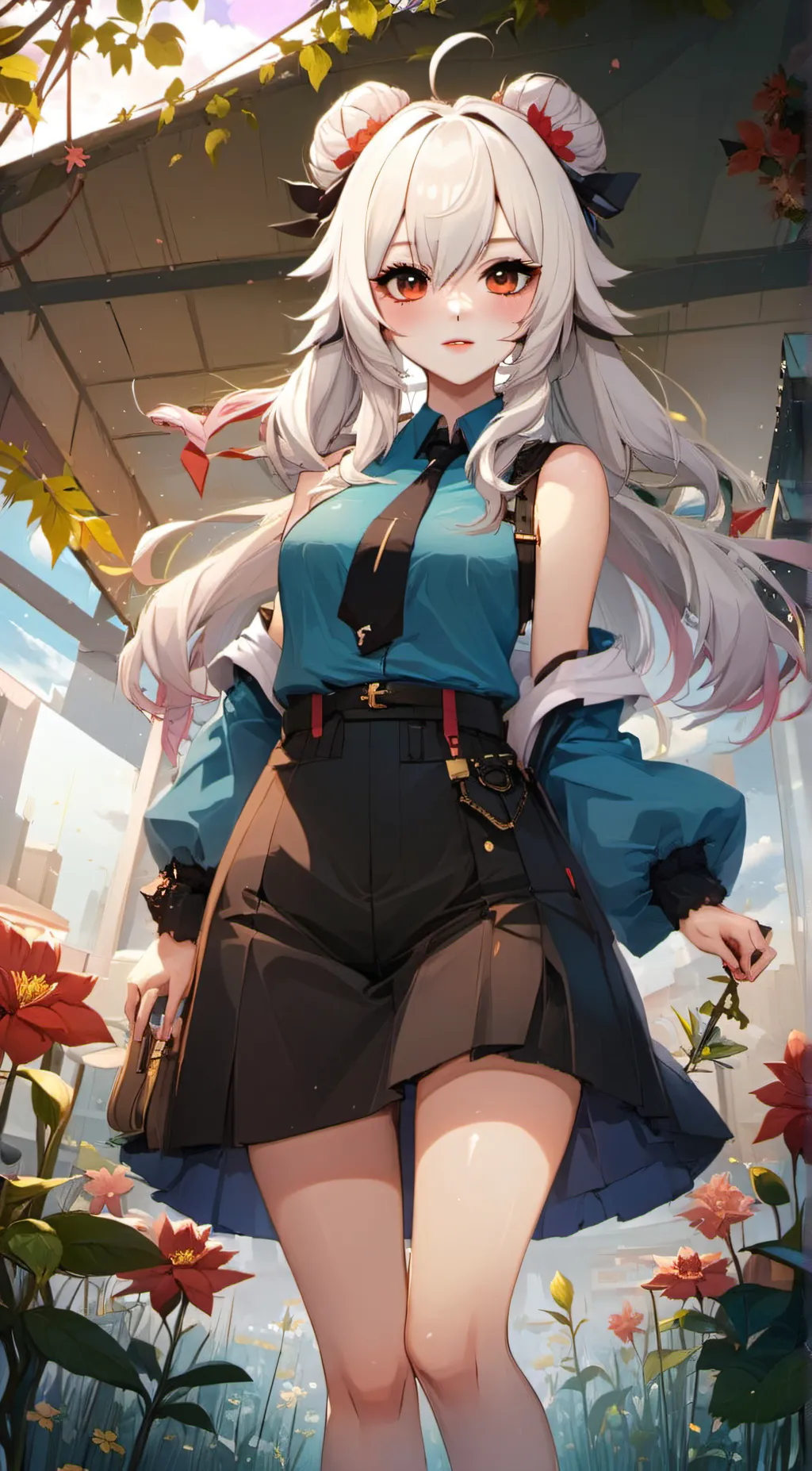 ai character: layla  background