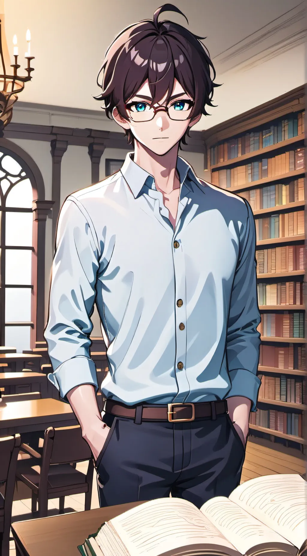 ai character: Liam background