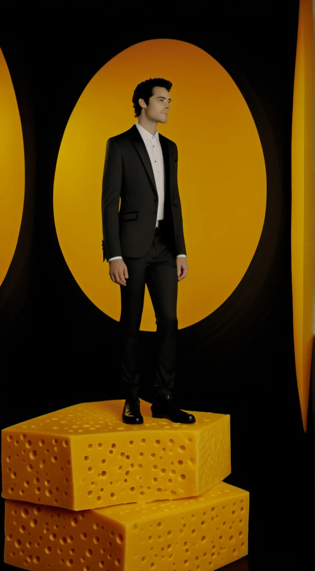 ai character: Cheddar background