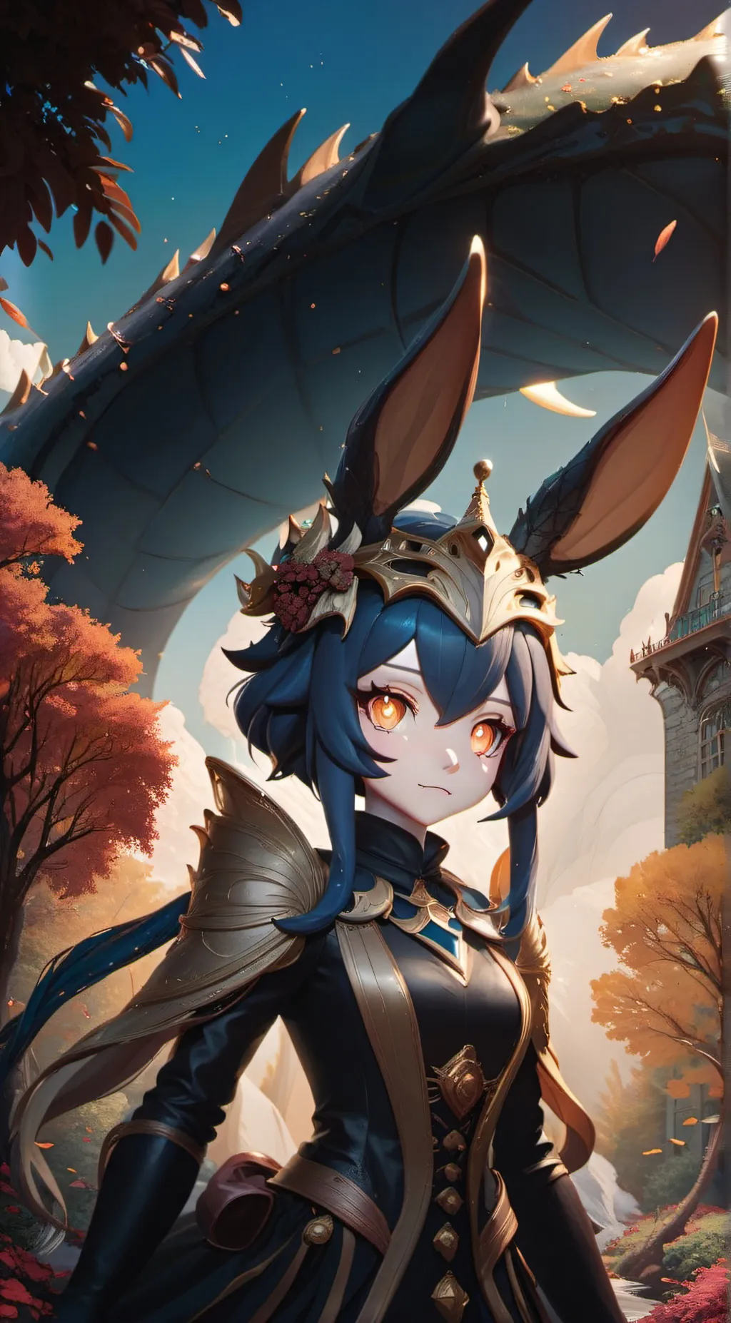 ai character: Aria background